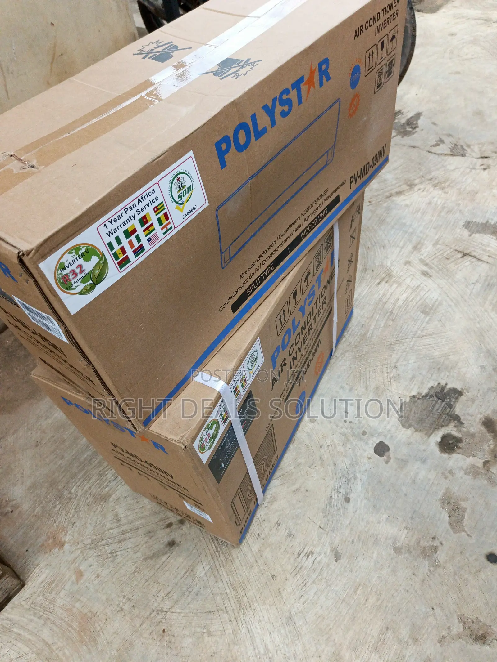 Polystar 1HP Inverter AC – Modern Design, Reliable Cooling