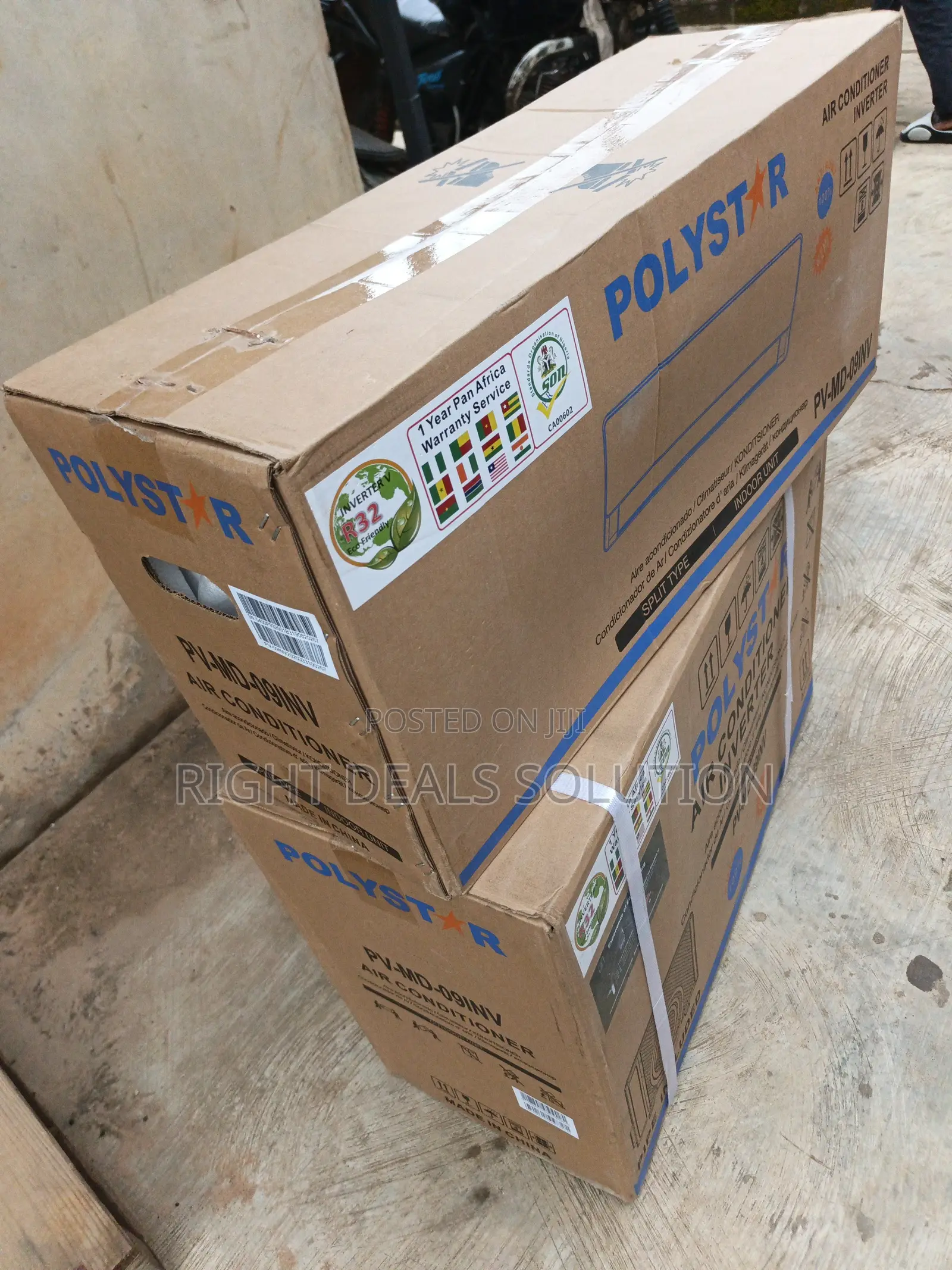 Polystar 1HP Inverter AC – Modern Design, Reliable Cooling