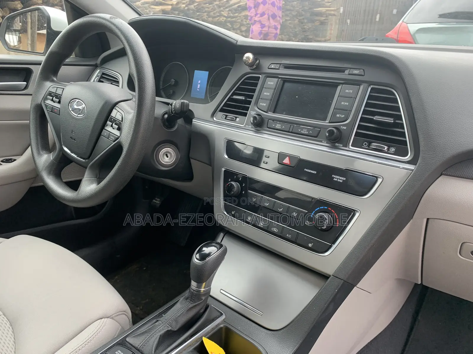 Hyundai Sonata Sport 4dr Sedan (2.4L 4cyl 6A) 2015 White