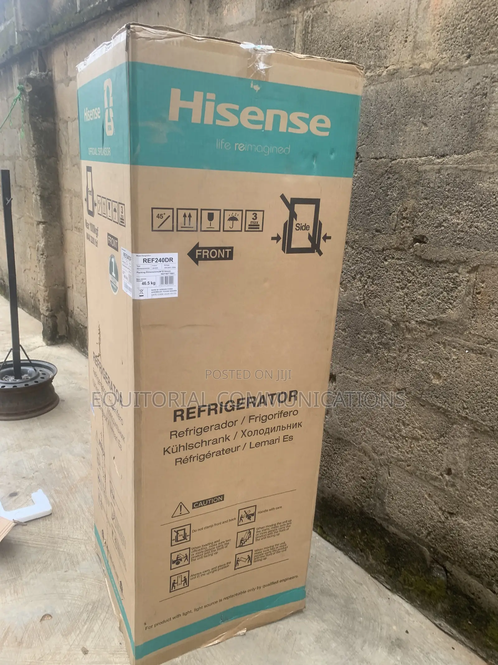 Hisense 240L Refrigerator – Perfect Home Storage
