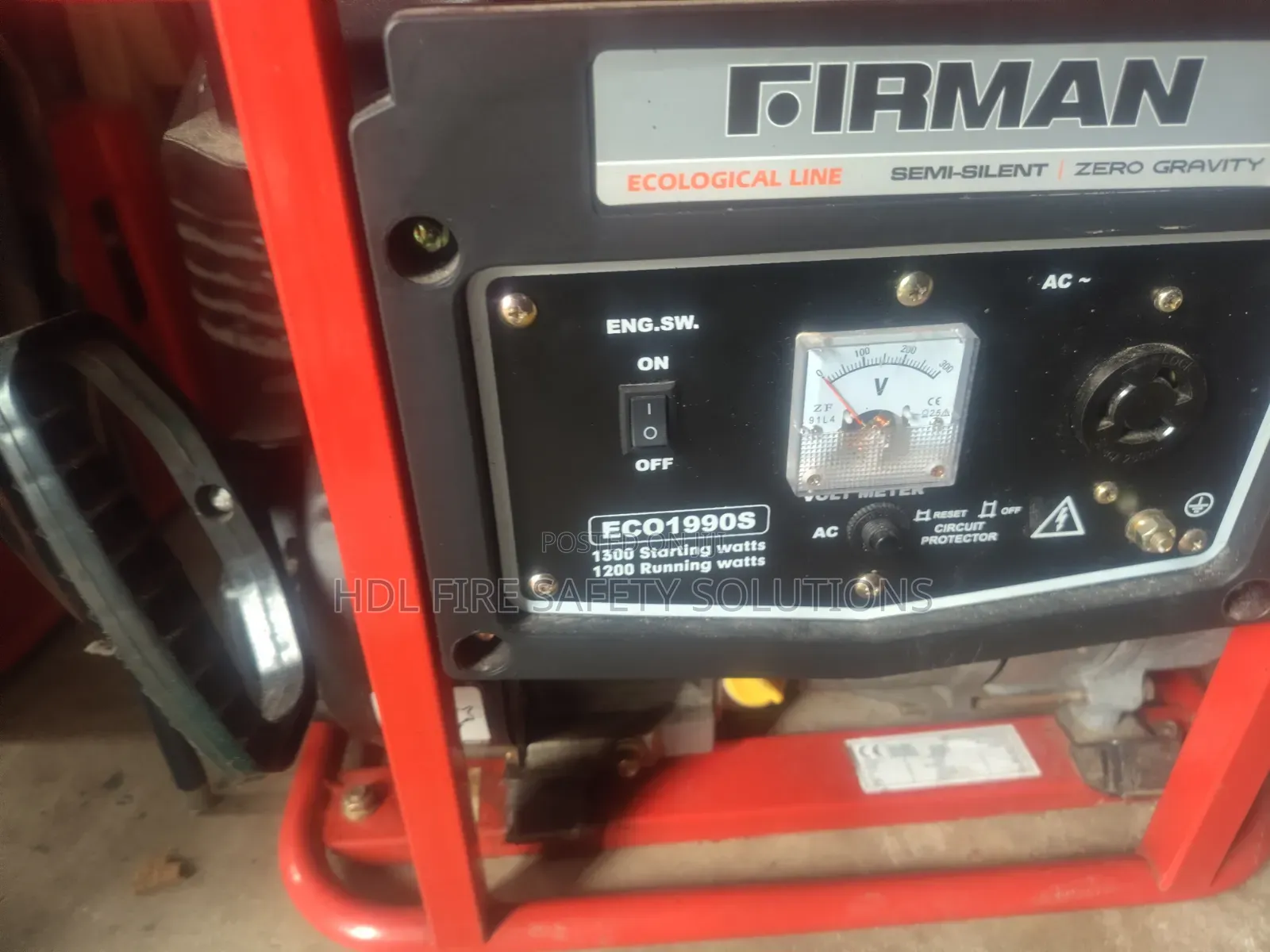 1.3kva Firman Generator (1 Month Used)