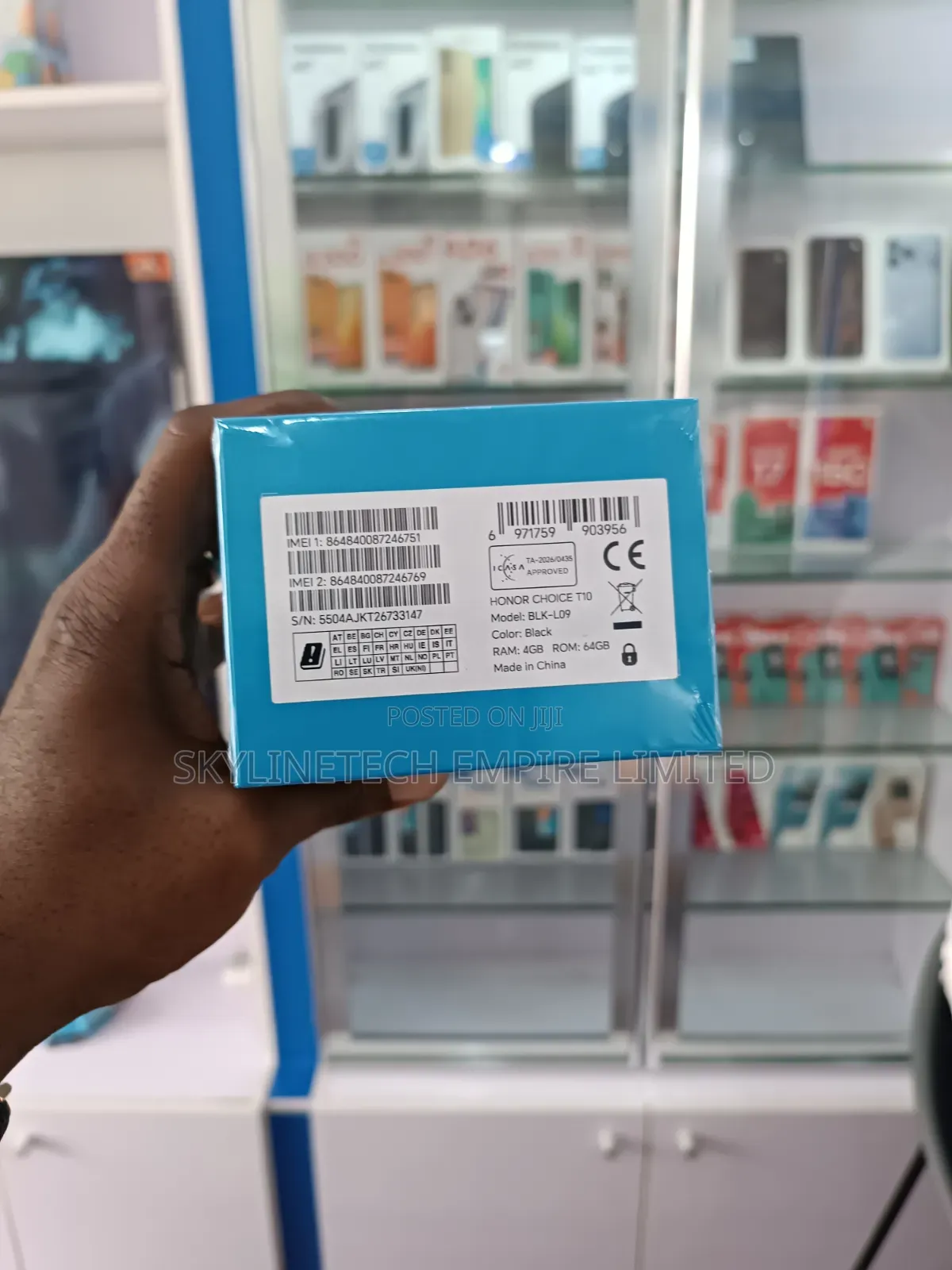New Honor 10 64 GB Black