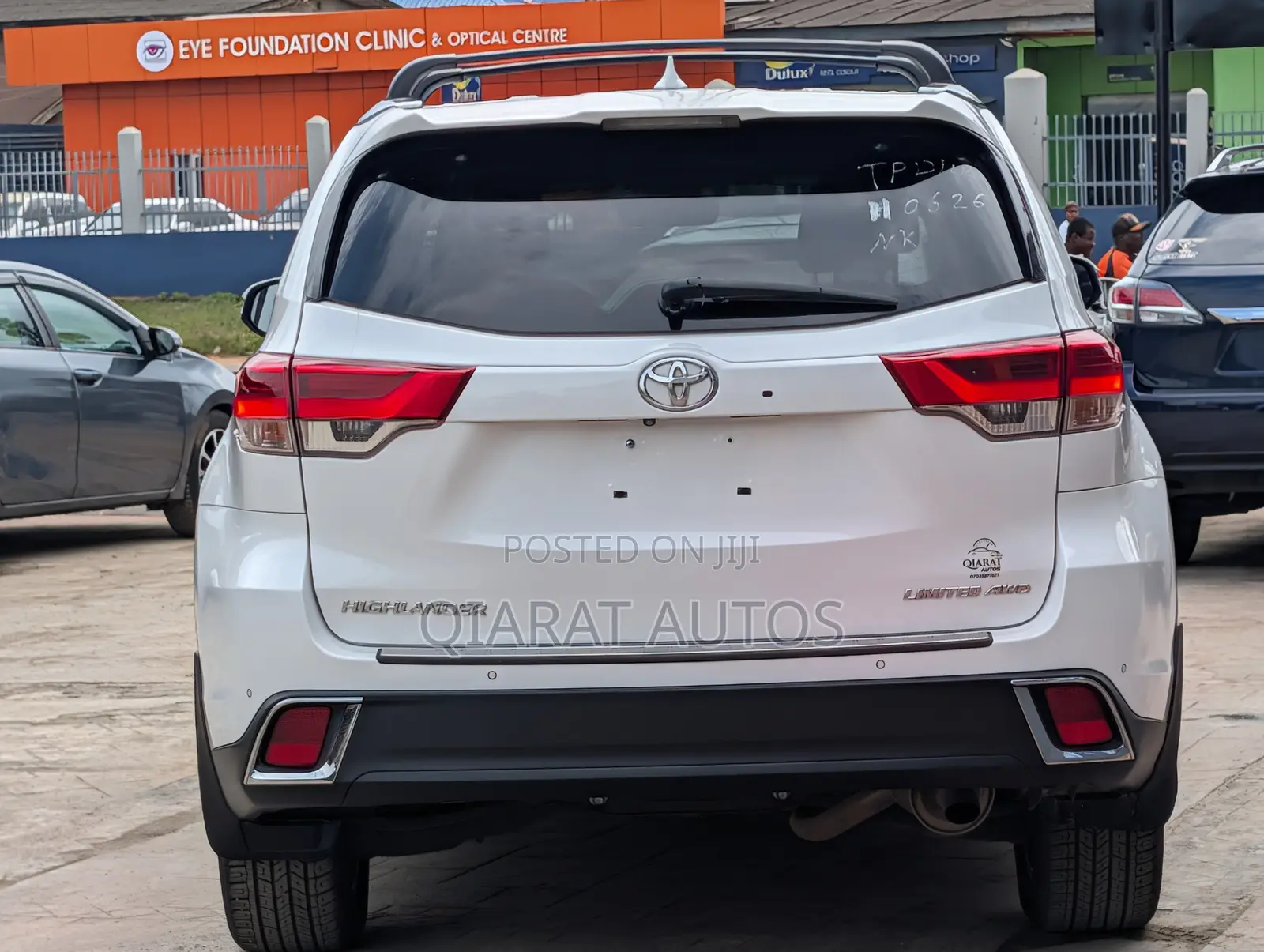 Toyota Highlander Limited Platinum 2019 White