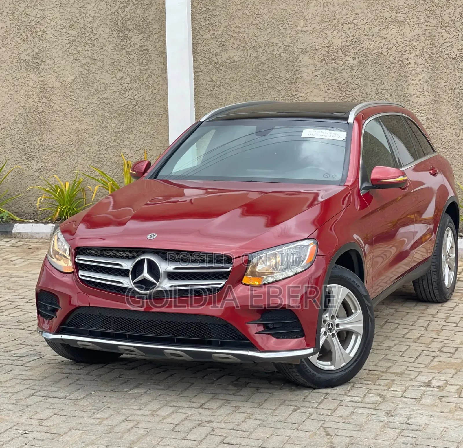 Mercedes-Benz GLC-Class 2018 Red