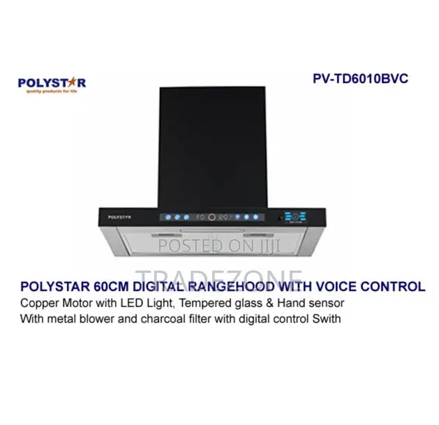 Polystar 60CM Built-in Hob PV-TD6010BVC