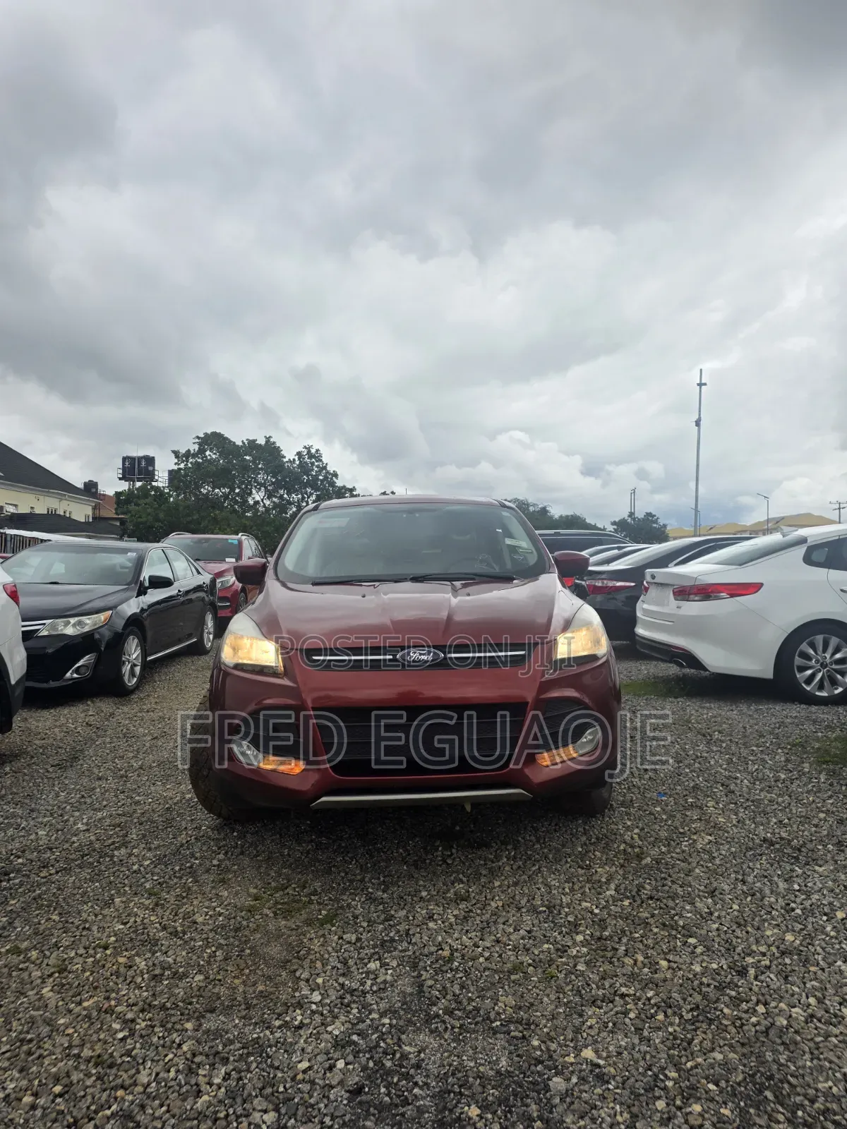 Ford Escape S 4dr SUV (2.5L 4cyl 6A) 2014 Red