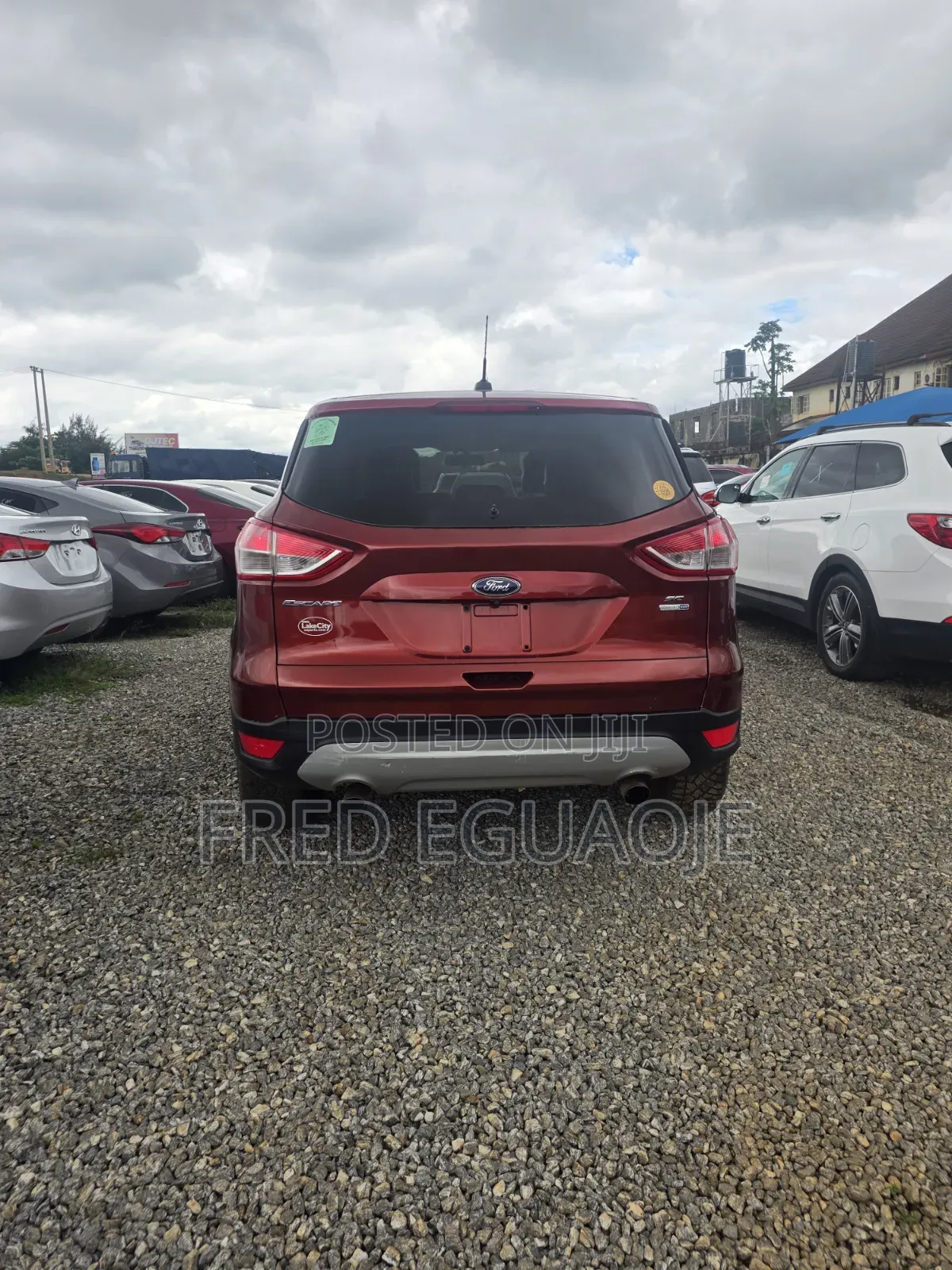 Ford Escape S 4dr SUV (2.5L 4cyl 6A) 2014 Red