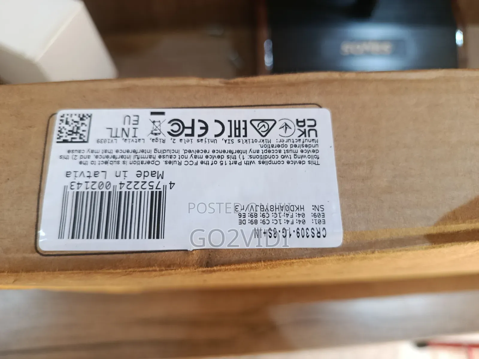 MikroTik CRS309-1G-8S+IN Cloud Router Switch: 8x SFP+ 10G Ports