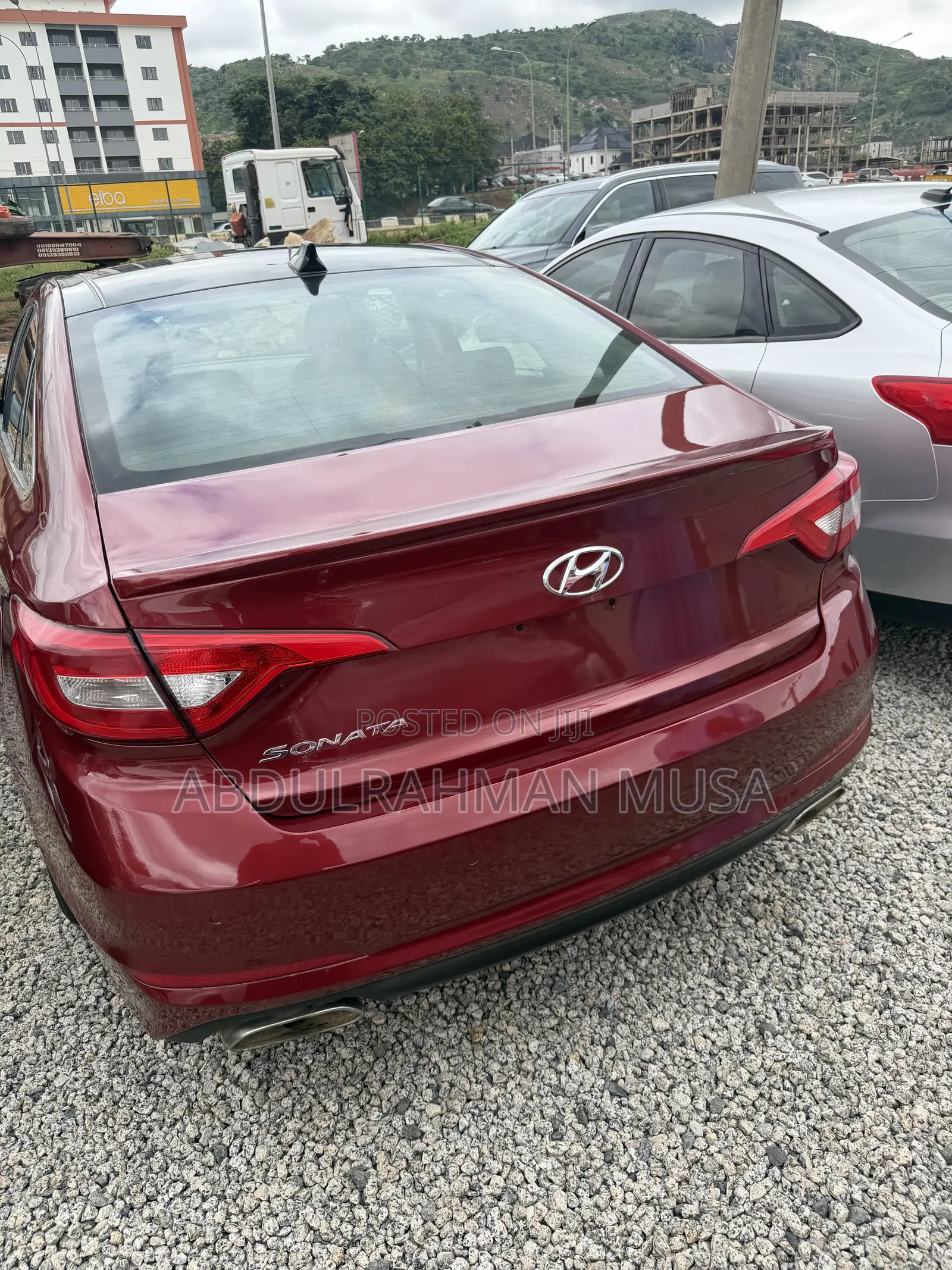Hyundai Sonata Limited 4dr Sedan (2.4L 4cyl 6A) 2015 Red