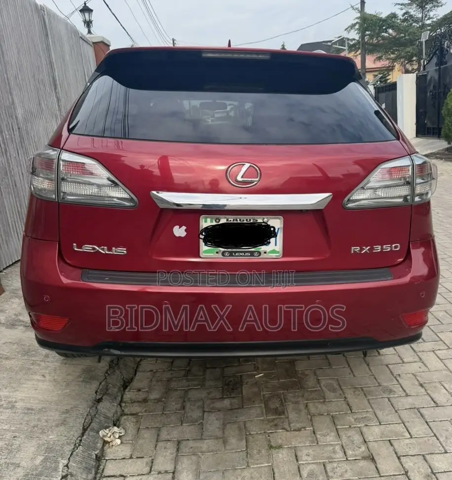 Lexus RX 350 2010 Red