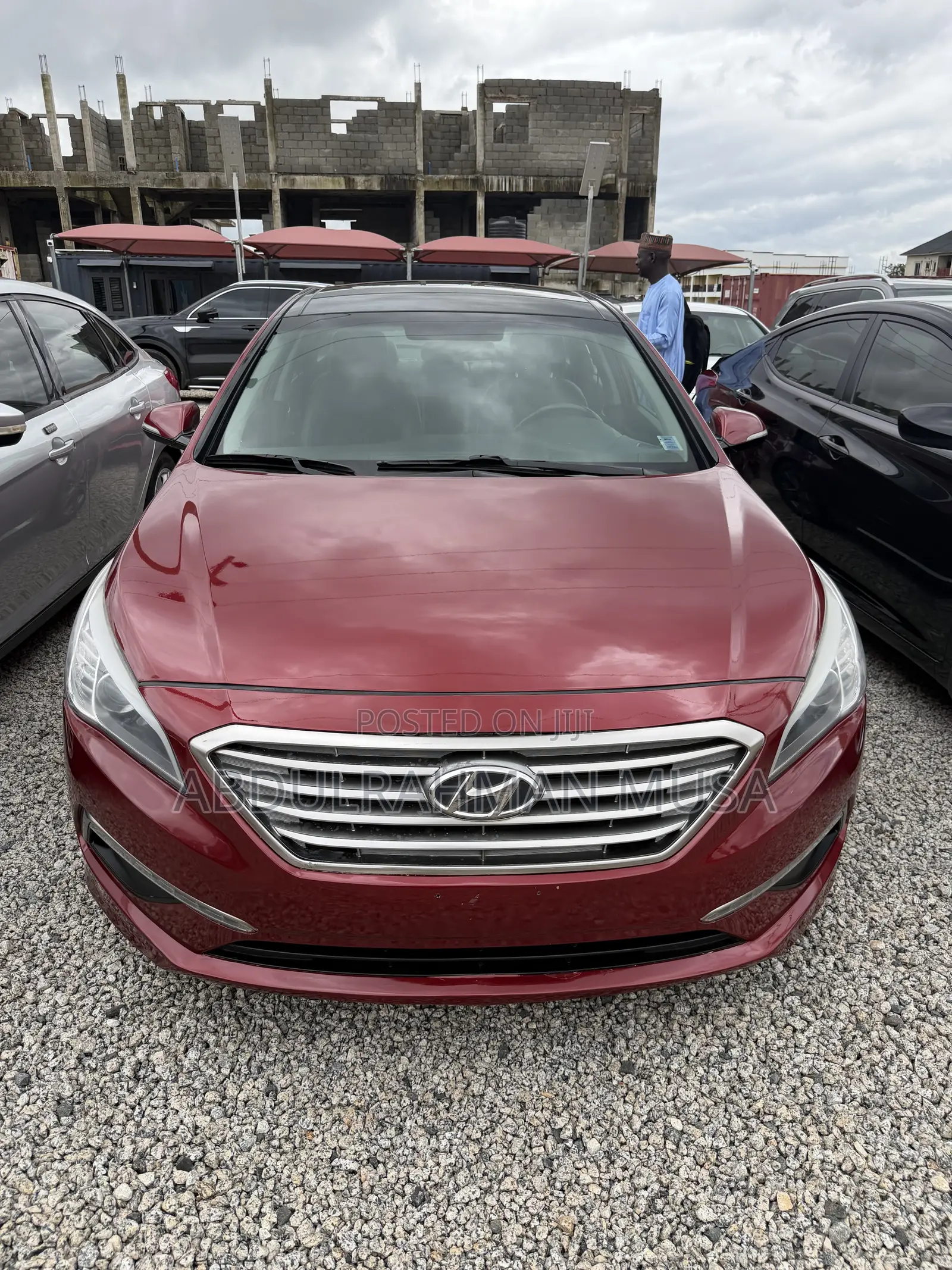 Hyundai Sonata Limited 4dr Sedan (2.4L 4cyl 6A) 2015 Red