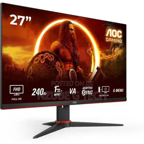AOC 27g2zne- 27 Inch FHD, 240Hz, VA, 1ms, Gaming Monitor,Hdmi Monitor