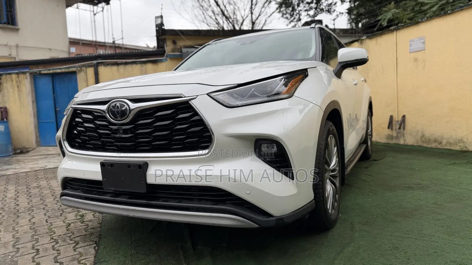 Toyota Highlander Platinum AWD 2020 White