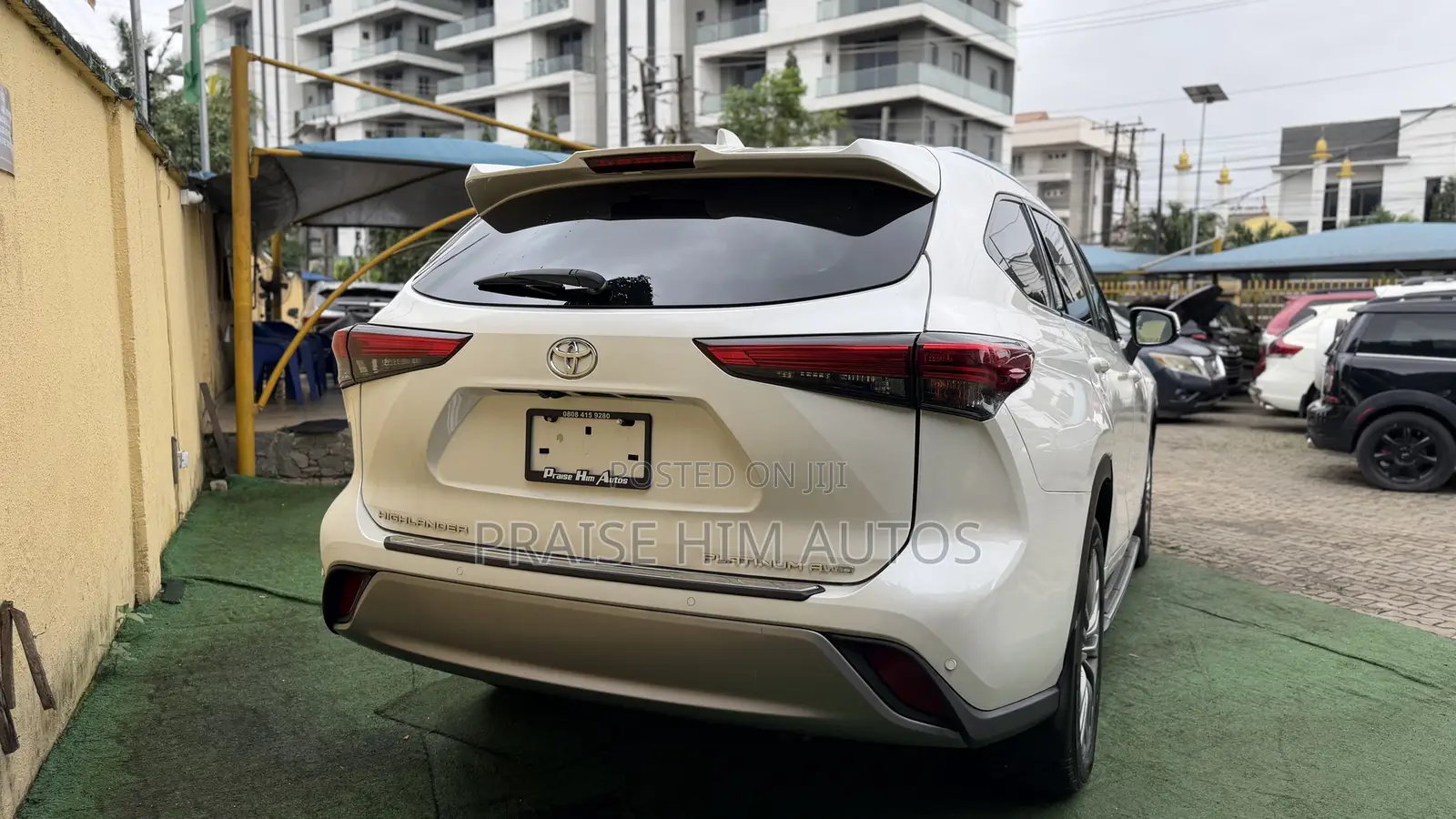 Toyota Highlander Platinum AWD 2020 White