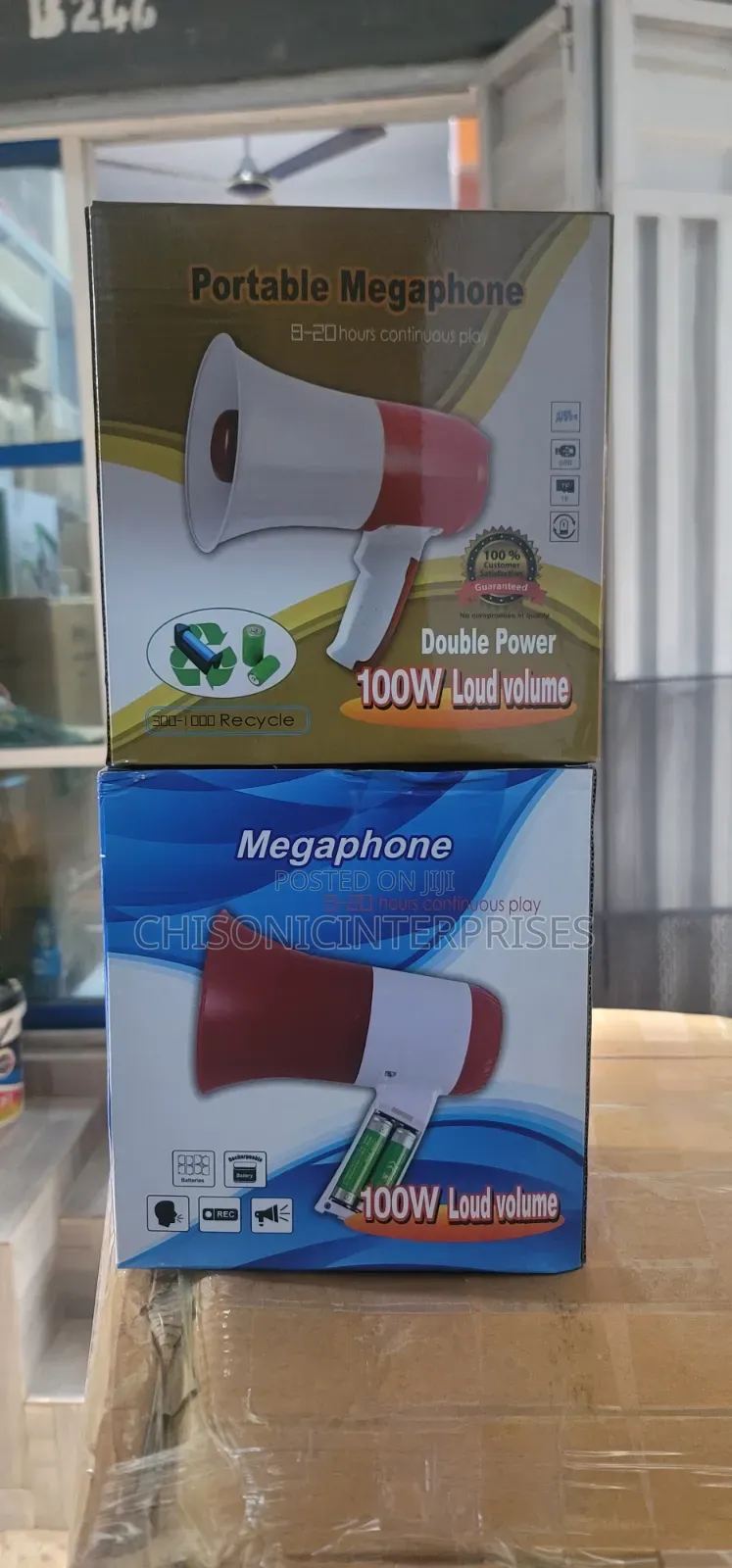 Megaphone 100wtts