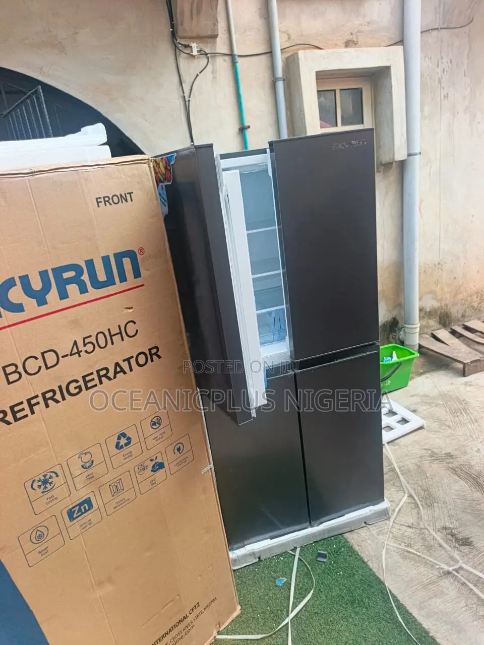 SkyRun BCD-450HC Frost Free Refrigerator