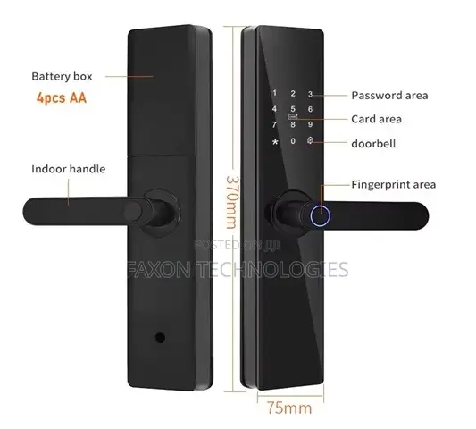 Tuya APP Biometric Smart Door Lock