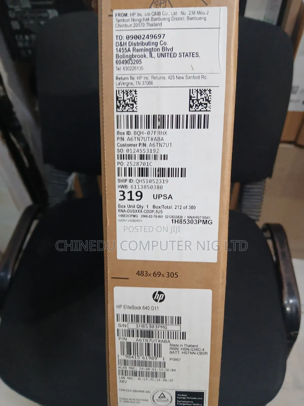 New Laptop HP EliteBook 640 G11 16GB Intel Core Ultra 5 SSD 256GB