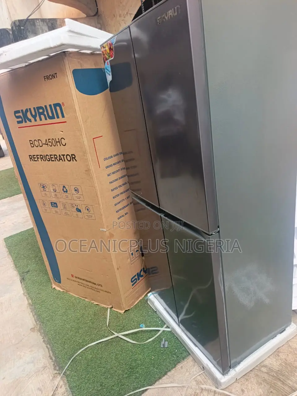 SkyRun BCD-450HC Modern Home Fridge