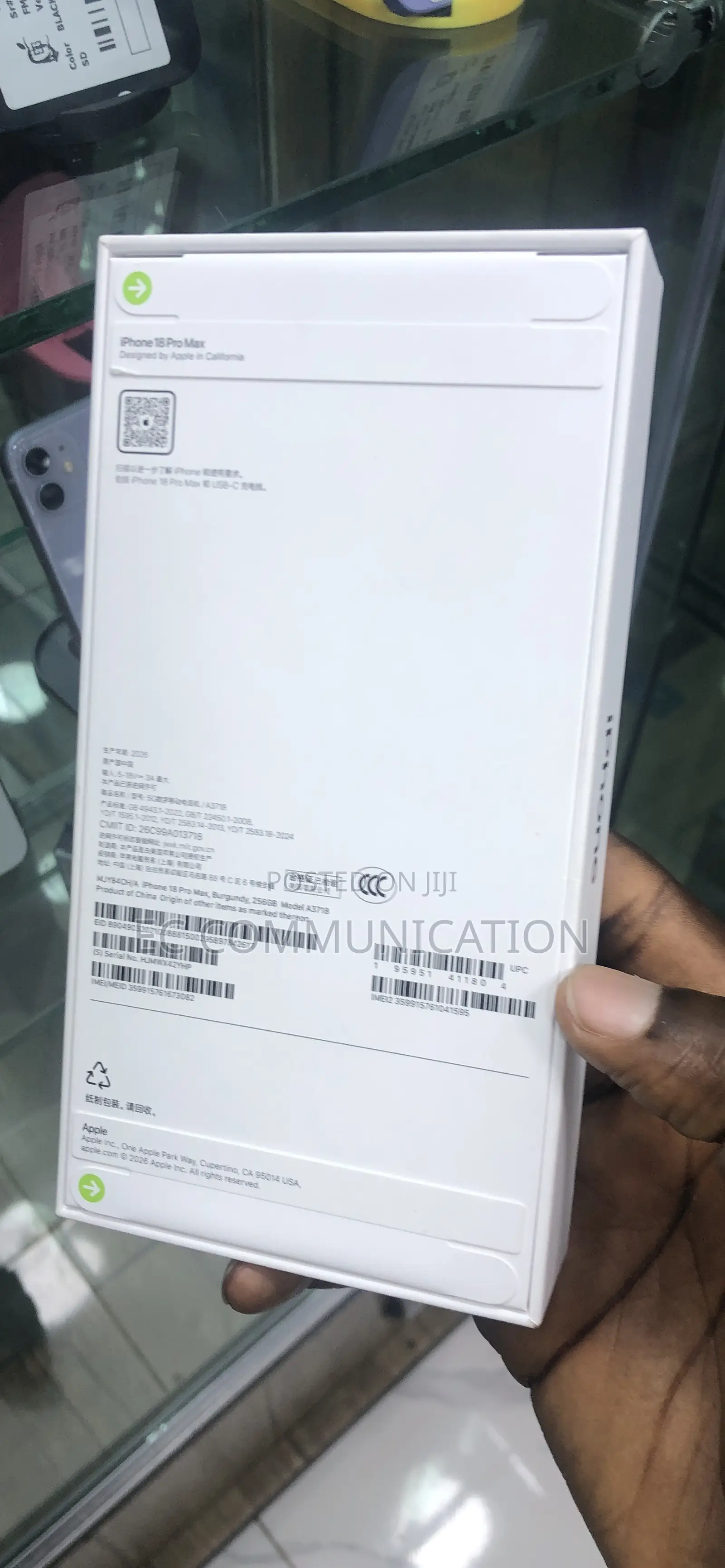 New Apple iPhone 18 Pro Max 256 GB Purple