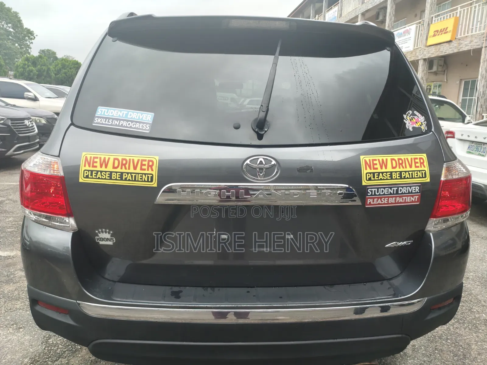Toyota Highlander SE 3.5L 4WD 2013 Gray
