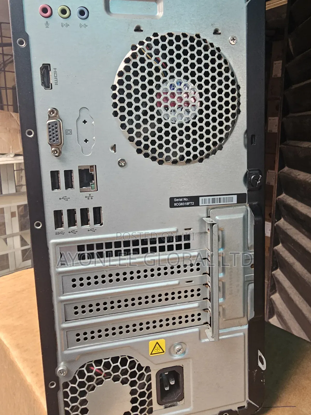 Desktop Computer HP 8GB Intel Core i5 SSD 256GB