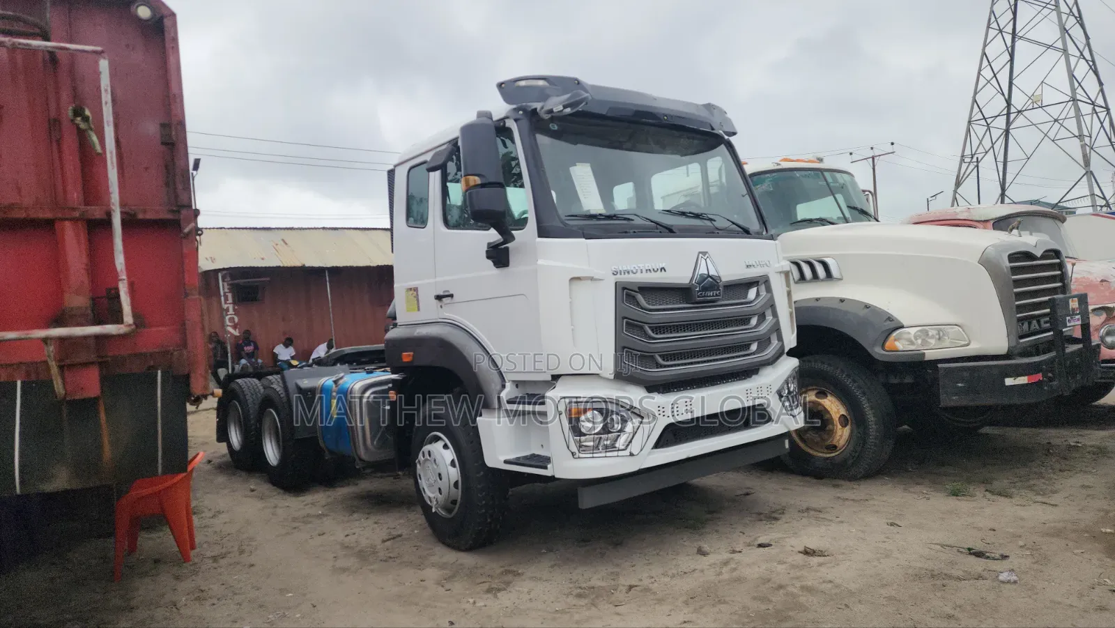 Super Clean Foreign Used Howo Truck Head