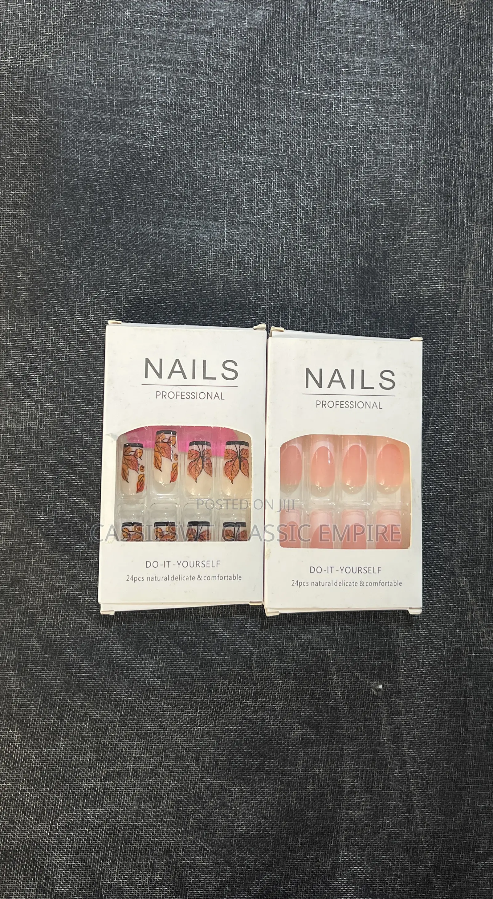24pcs Natural False Nails | Press-on Nails | DIY Nail Set