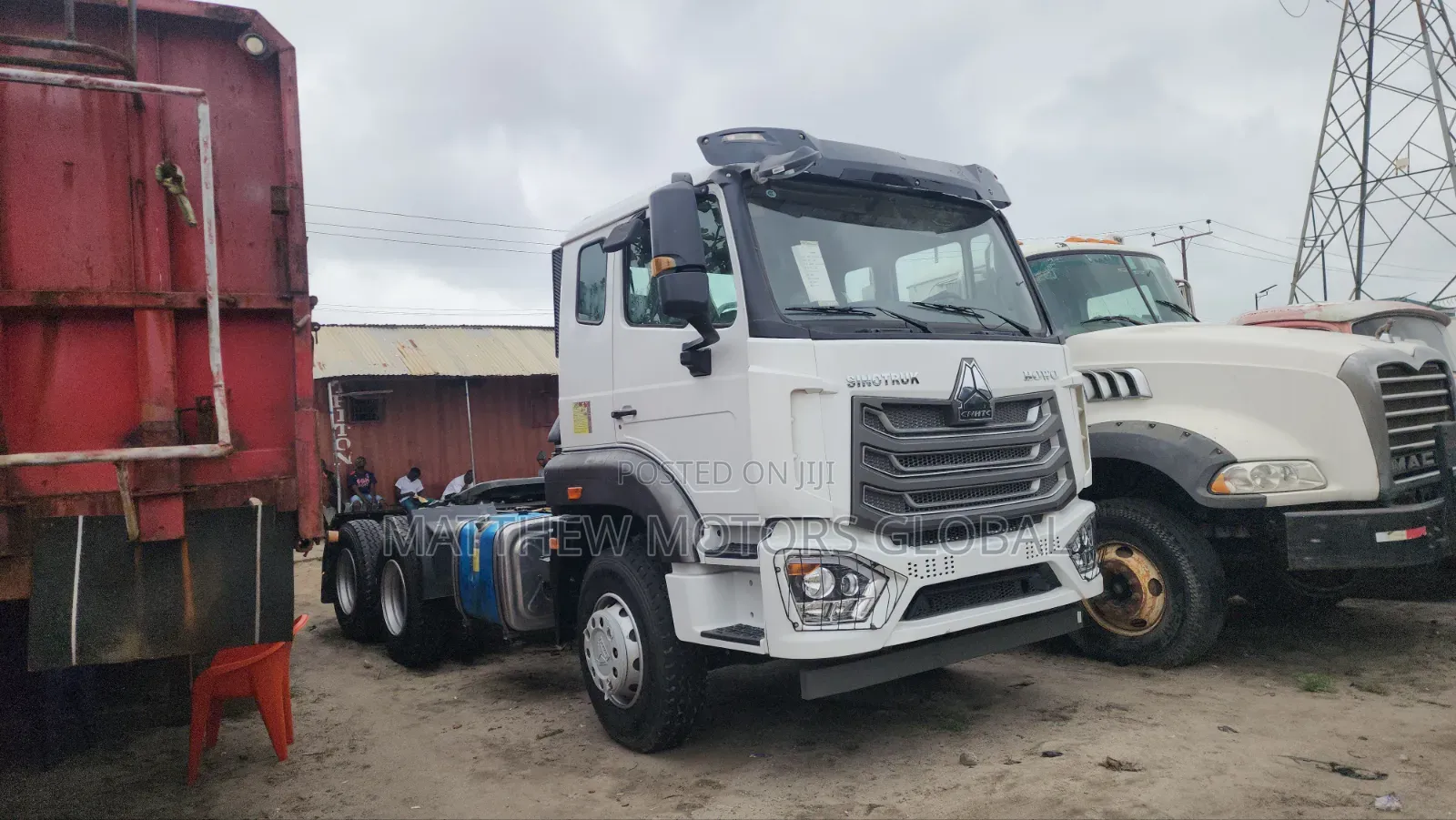 Super Clean Foreign Used Howo Truck Head