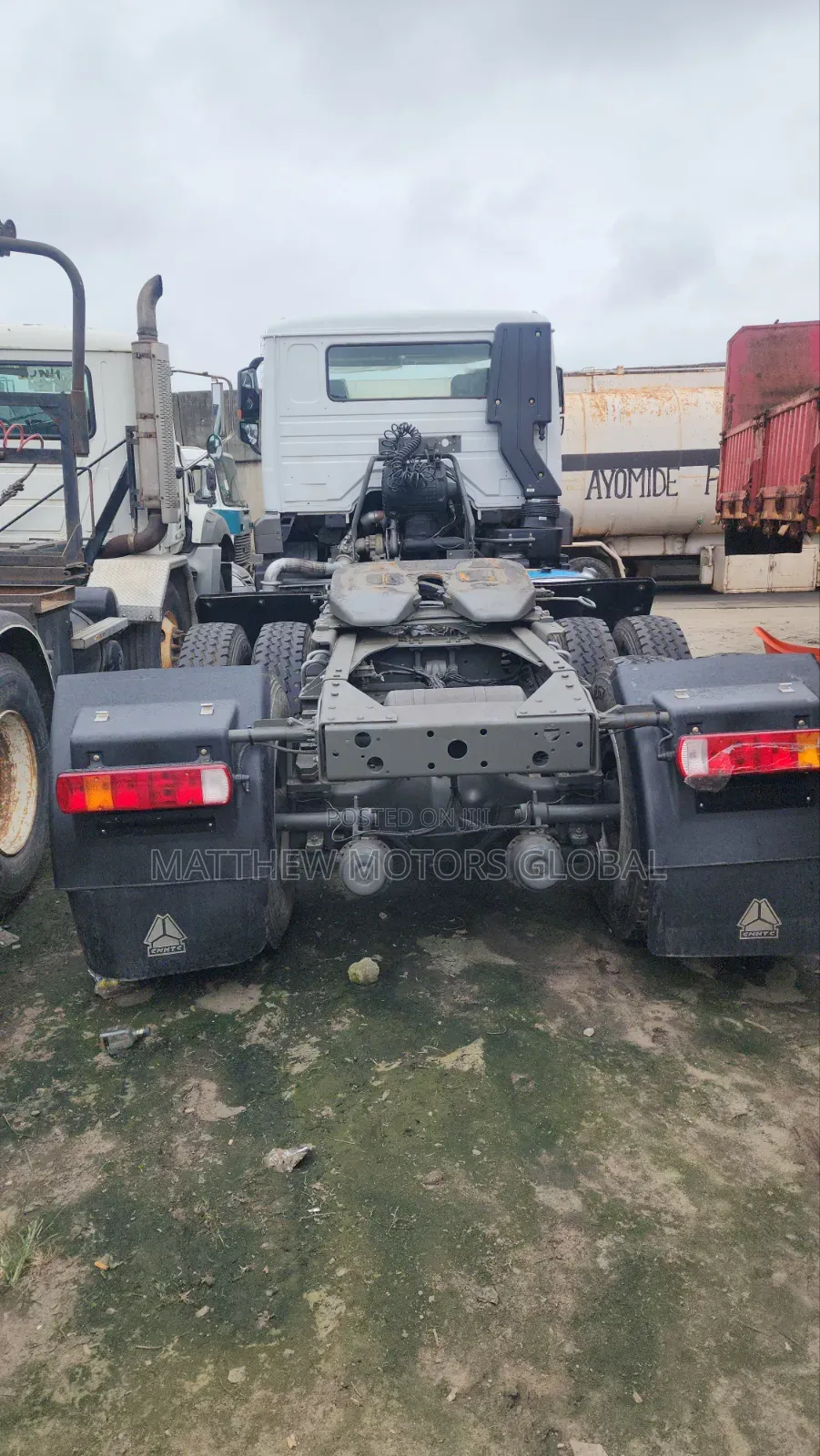 Super Clean Foreign Used Howo Truck Head
