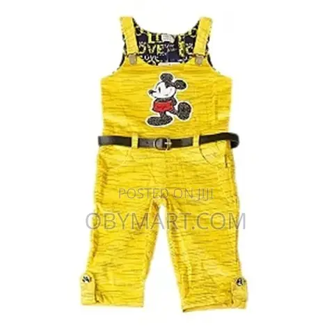 Girls Yellow Sleeveless With Short Dress