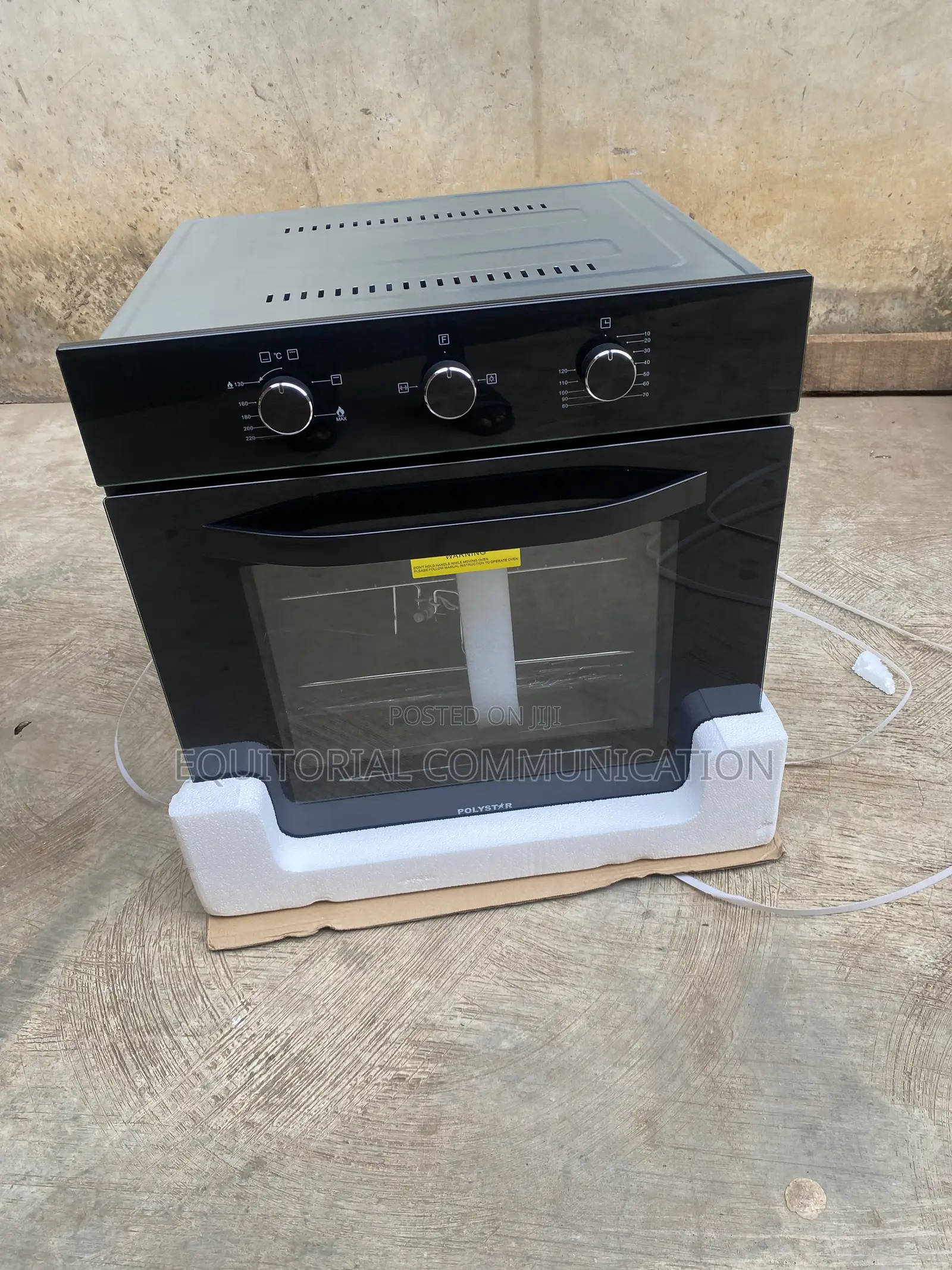 Polystar PV-JYEG278BB 70L 240V Built-in Gas and Electric Food Oven