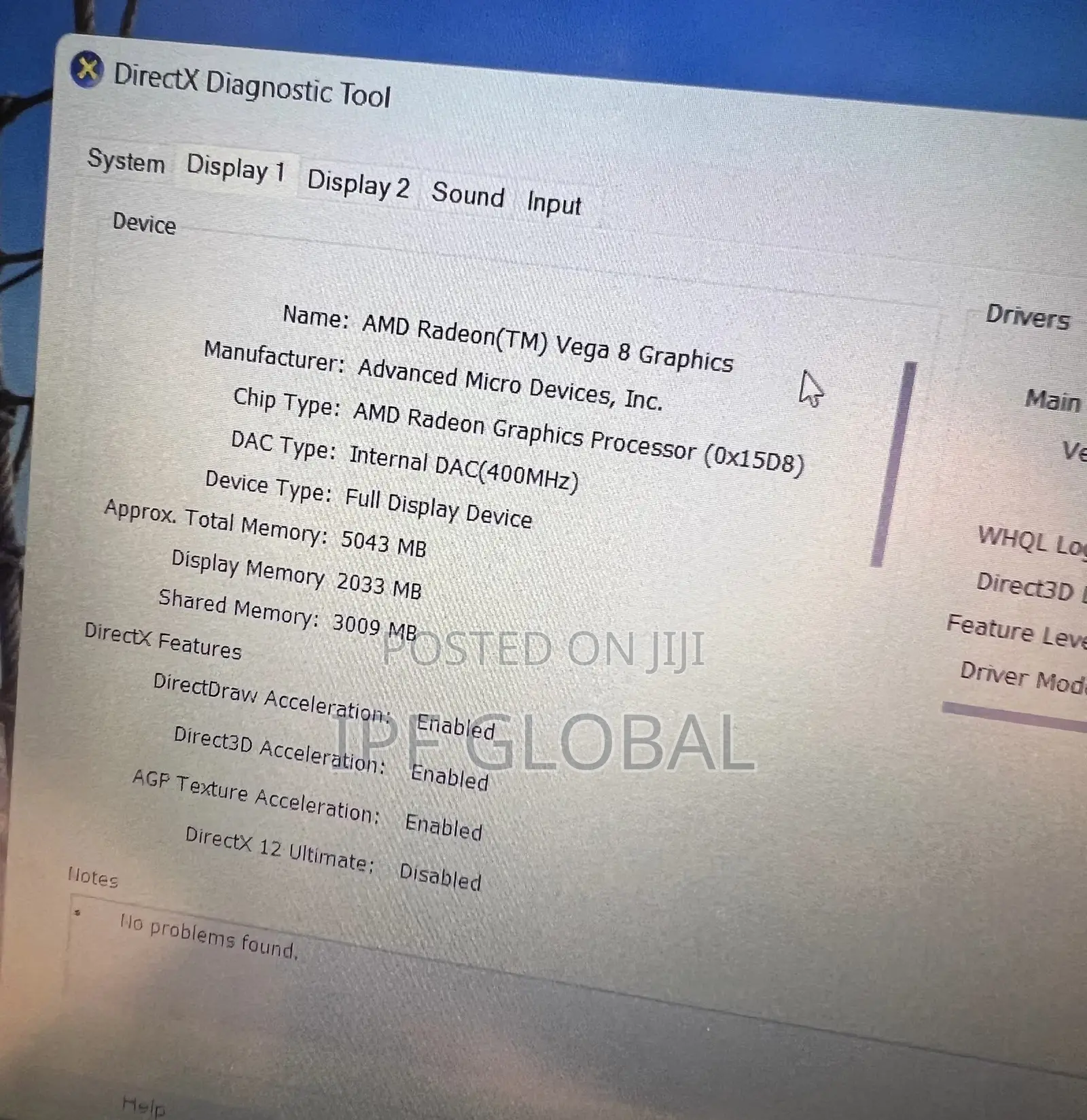 Laptop HP Pavilion 15 8GB AMD Ryzen 5 SSD 256GB