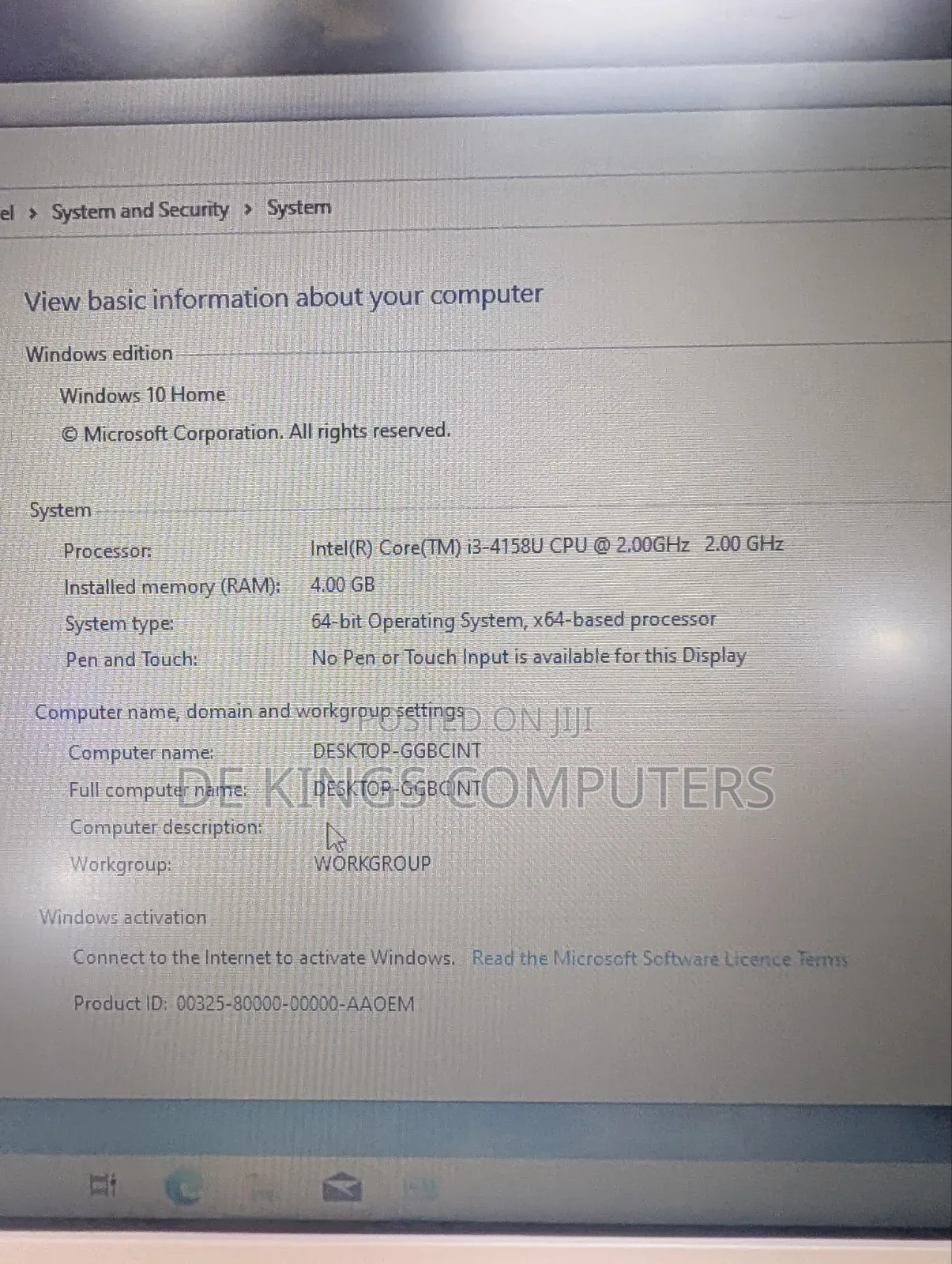 Laptop Acer Aspire V3 4GB Intel Core i3 SSD 128GB