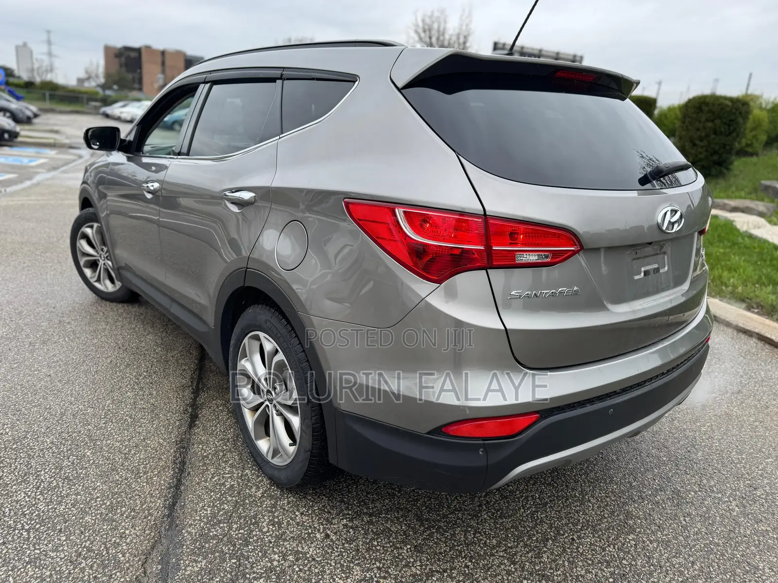 Hyundai Santa Fe Limited 4dr SUV AWD (3.3L 6cyl 6A) 2015 Silver