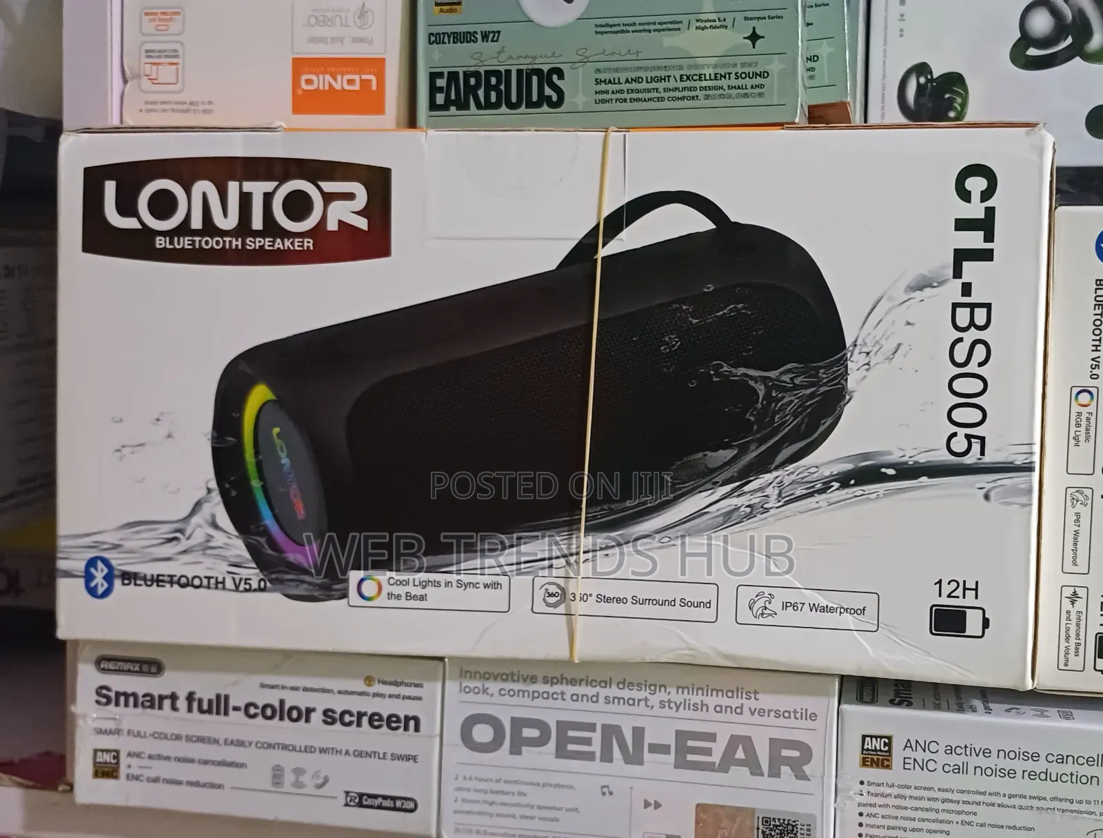 LONTOR CTL-BS005 Wireless Bluetooth Speaker – 360° Stereo