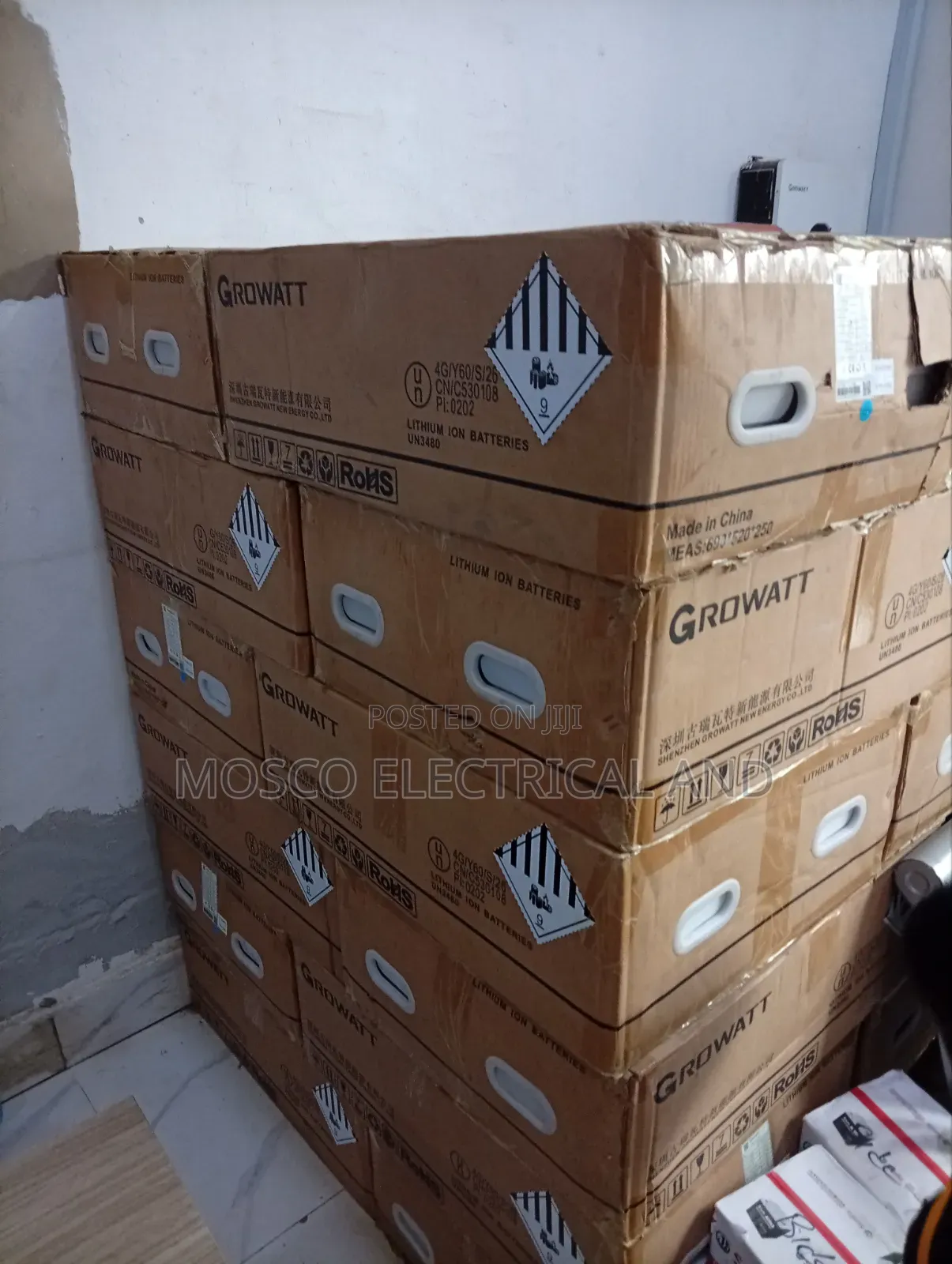 5kwh/51.2volts Growatts Lithium Ion Solar Batteries