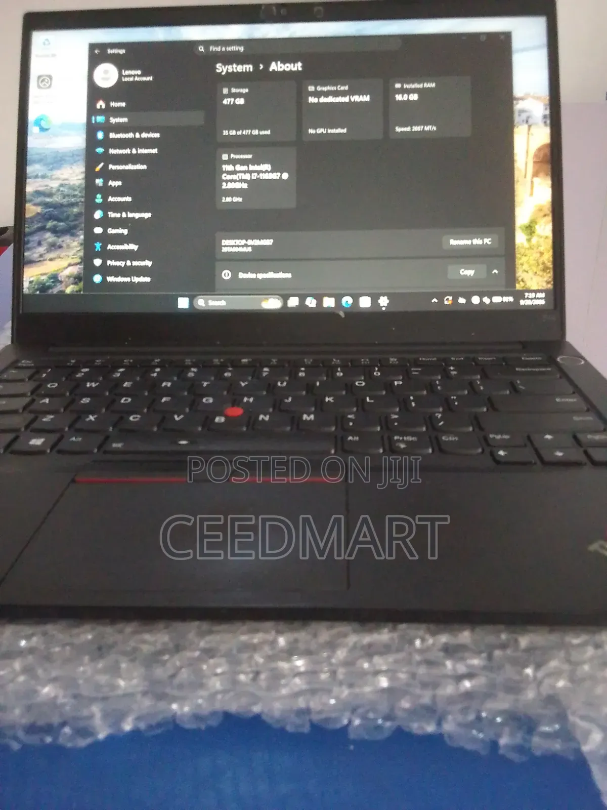 Laptop Lenovo ThinkPad E14 Gen 2 16GB Intel Core i7 SSD 512GB