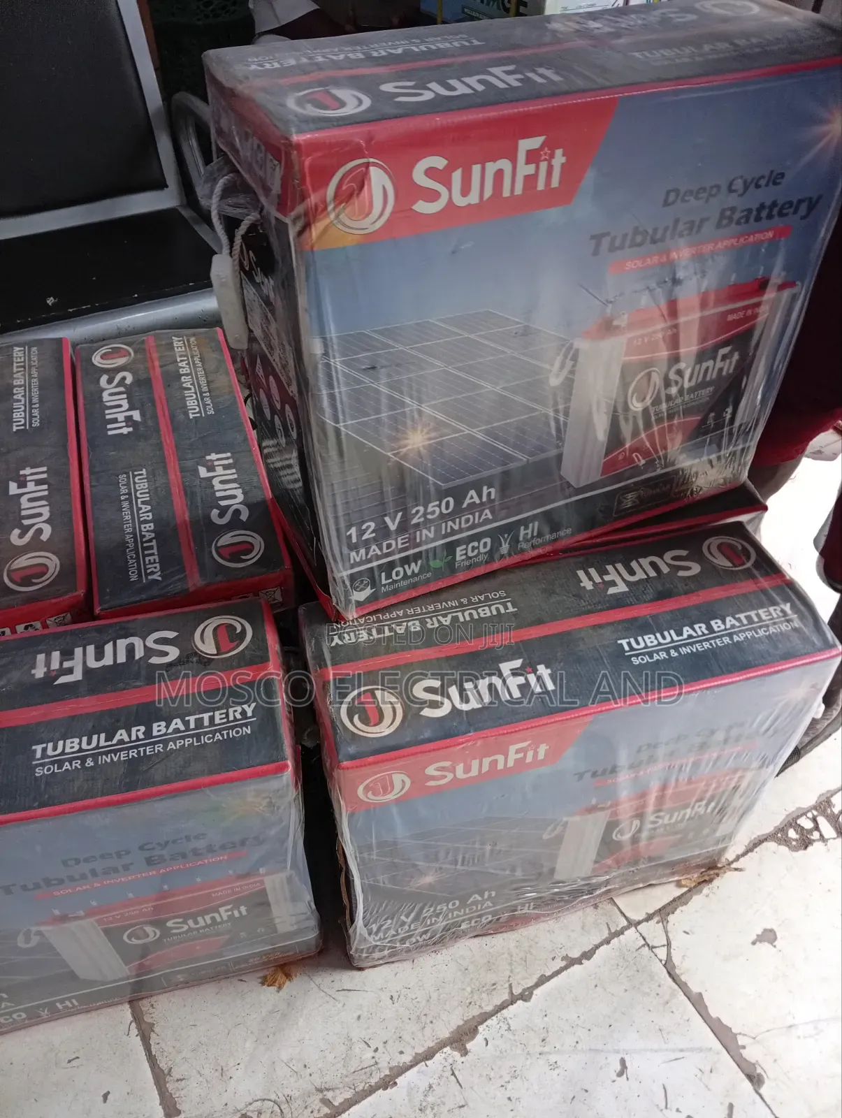 220ah/12volts Sunfit Tubular Solar Batteries