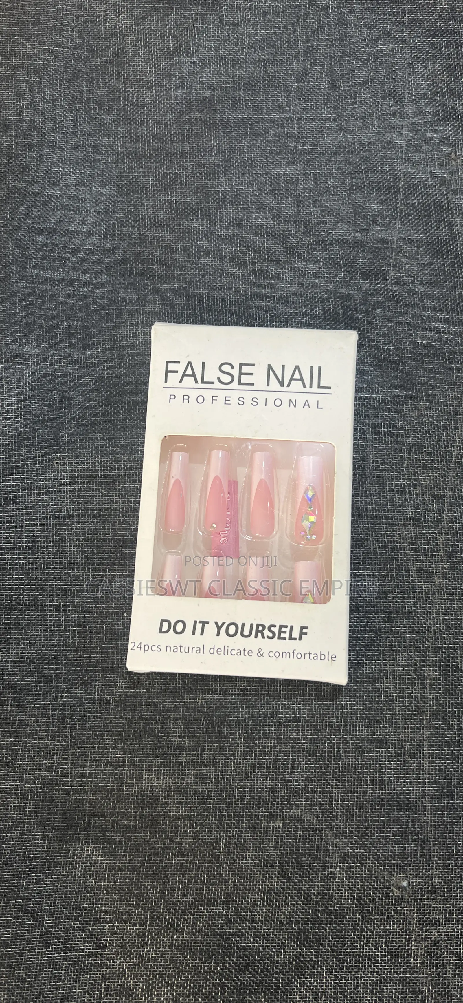 24pcs Natural False Nails | Press-on Nails | DIY Nail Set