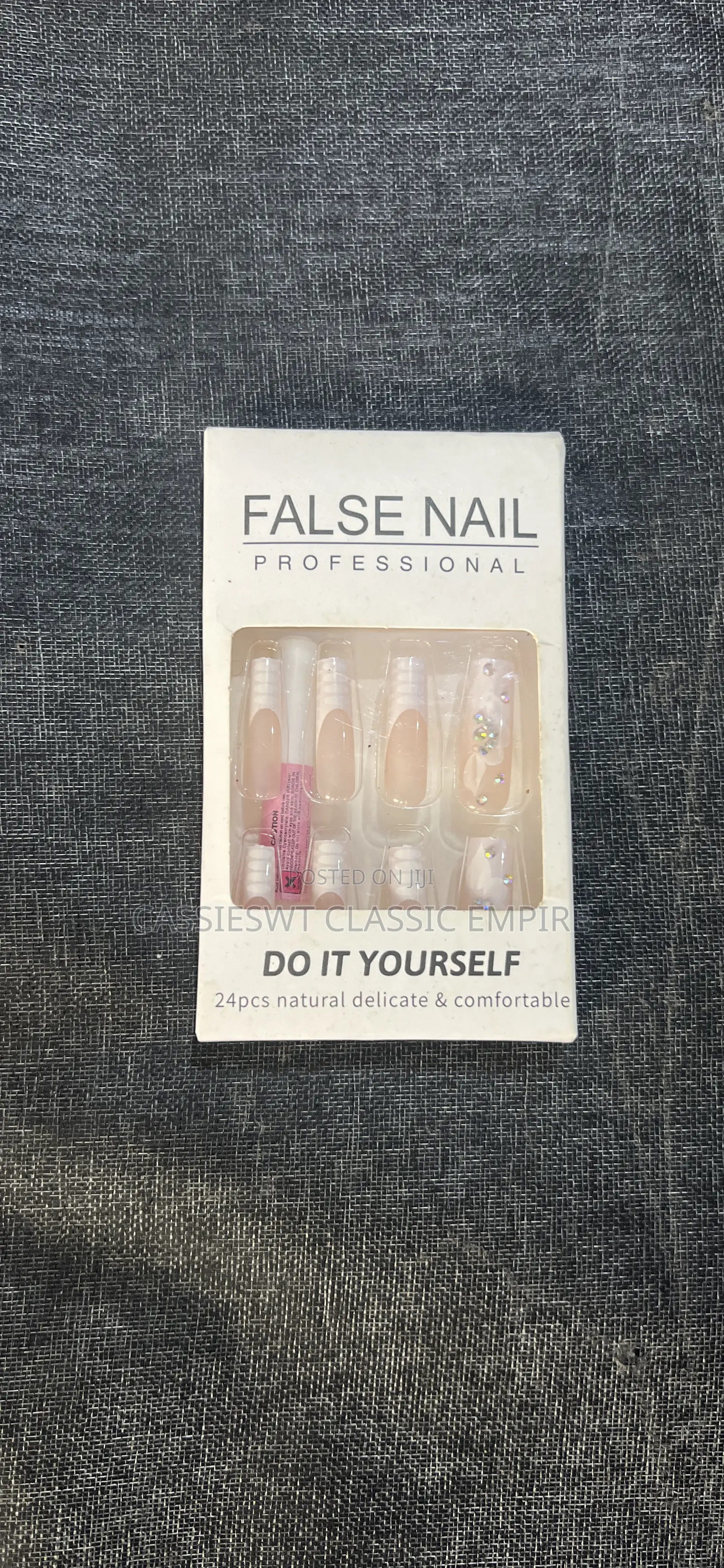 24pcs Natural False Nails | Press-on Nails | DIY Nail Set