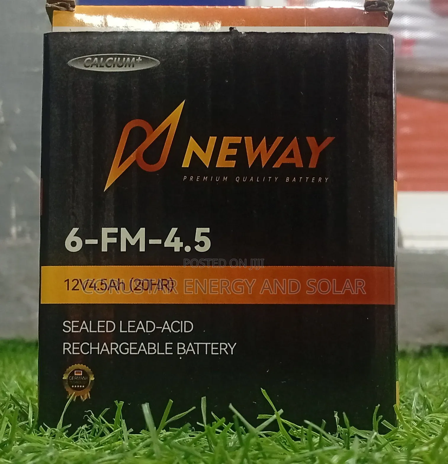 12V 4.5Ah Sealed Lead-Acid Rechargeable Battery 6-Fm-4.5 - Neway