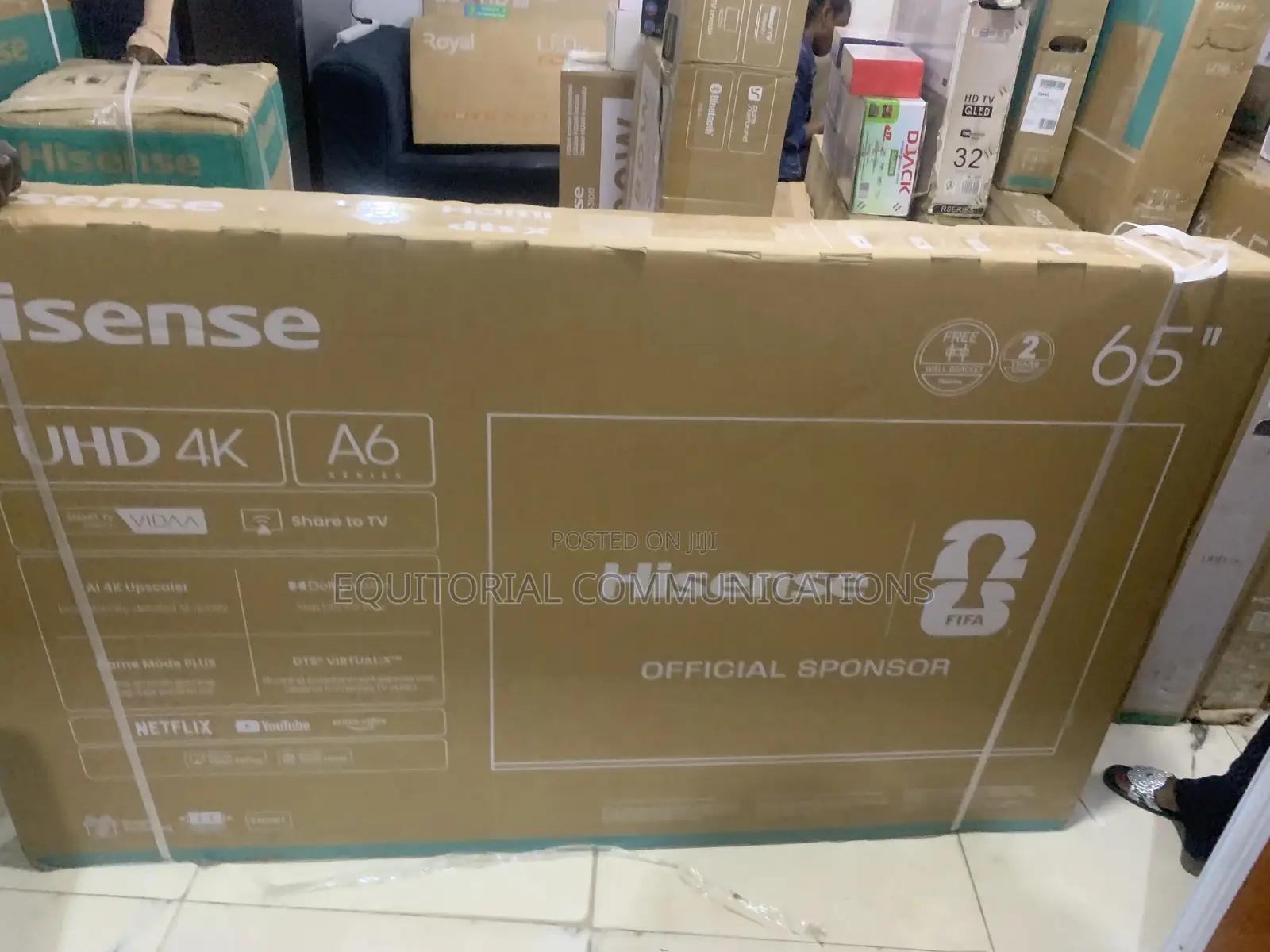 Hisense 65 Inch UHD Smart TV – Smart Entertainment