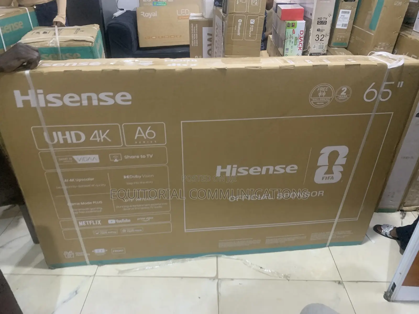 Hisense 65" UHD Smart TV – Big Screen Entertainment
