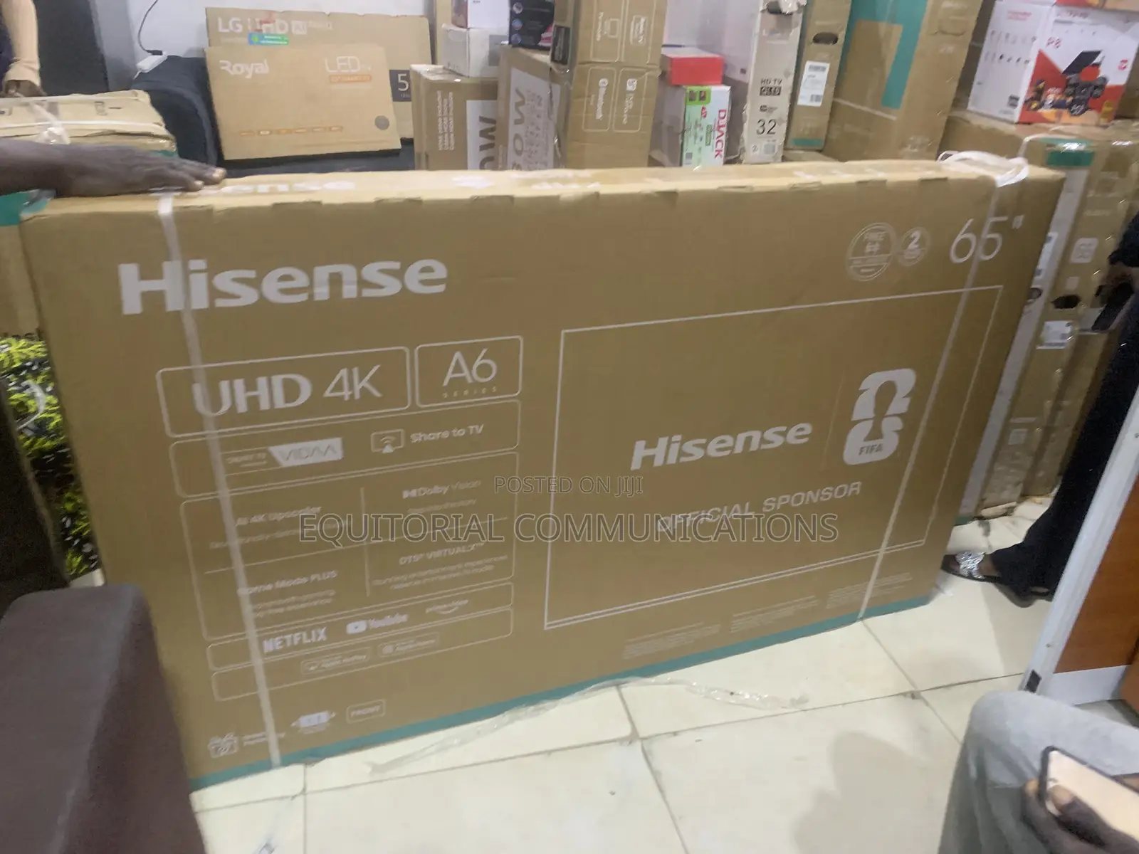 Hisense 65" UHD Smart TV – Big Screen Entertainment