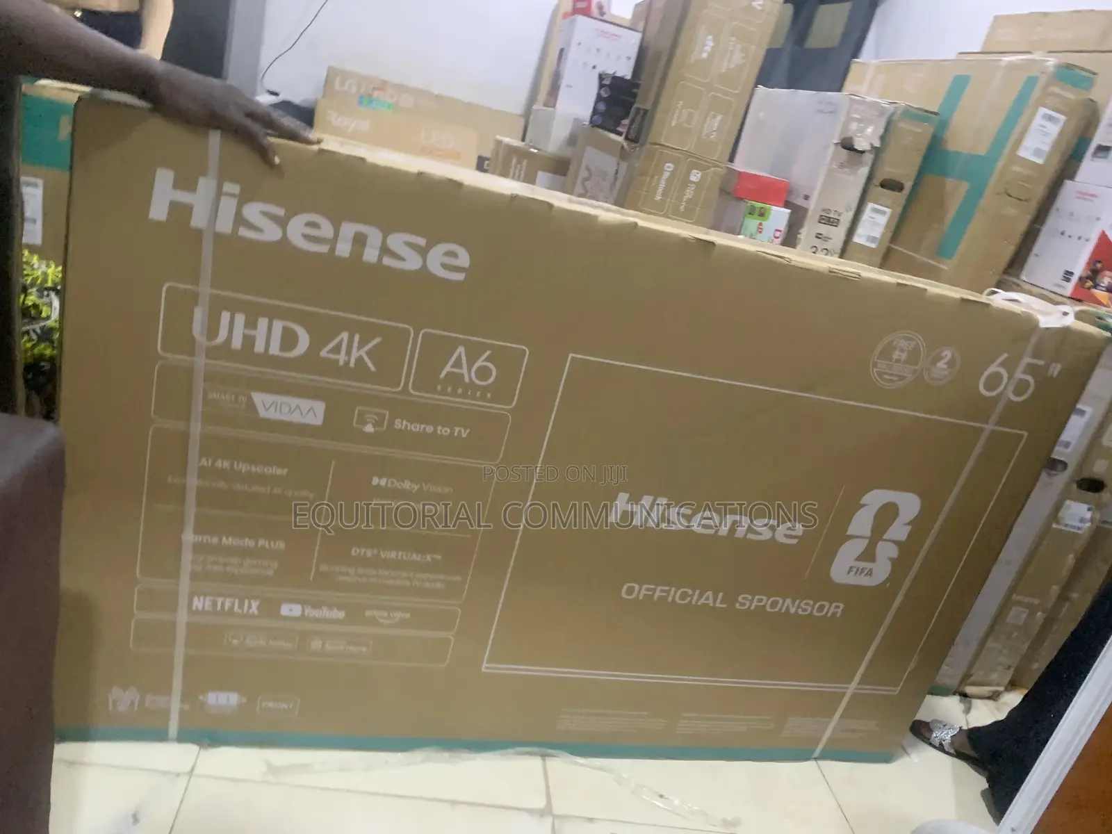 Hisense 65A6Q 65" Smart TV – Premium Display