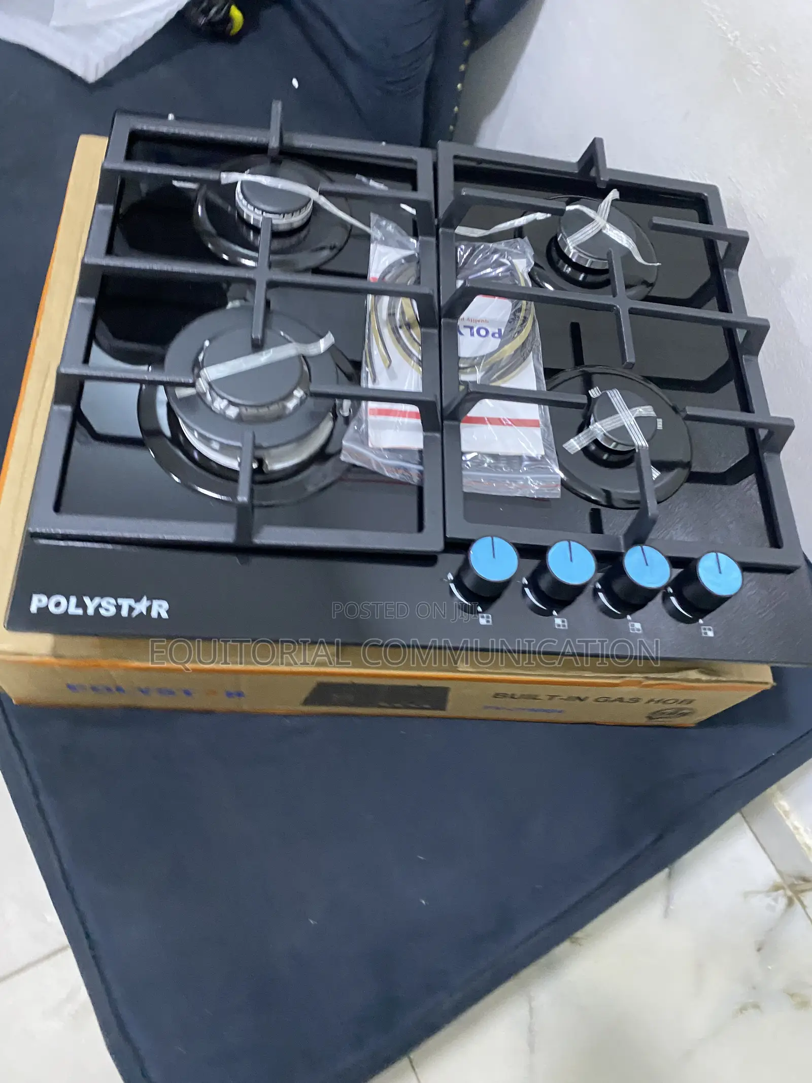Polystar PV-JY60G4 Built-in 4 Gas Burner Hob for Everyday Cooking