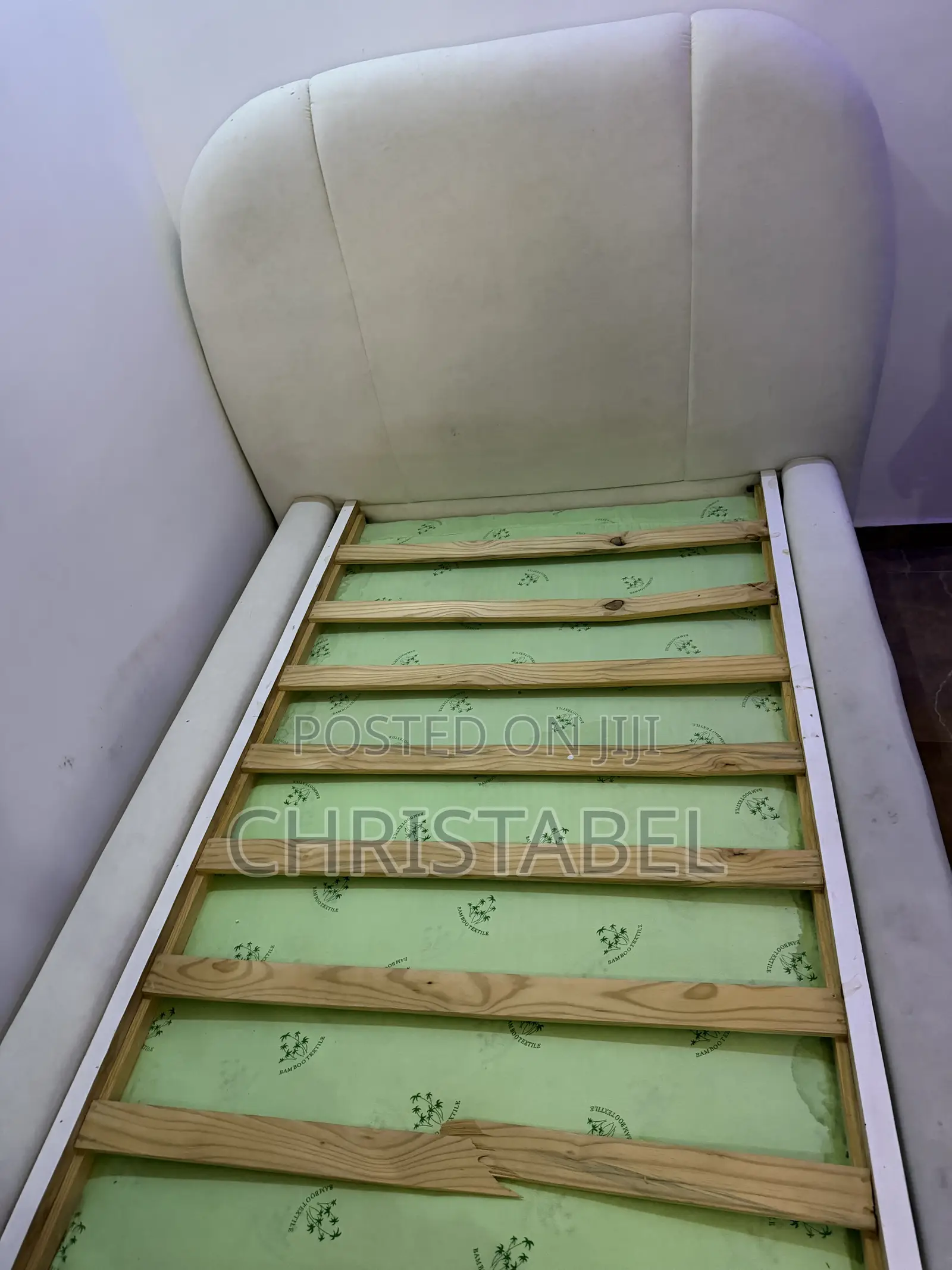 Nearly Used Bed Frame With Long Frame