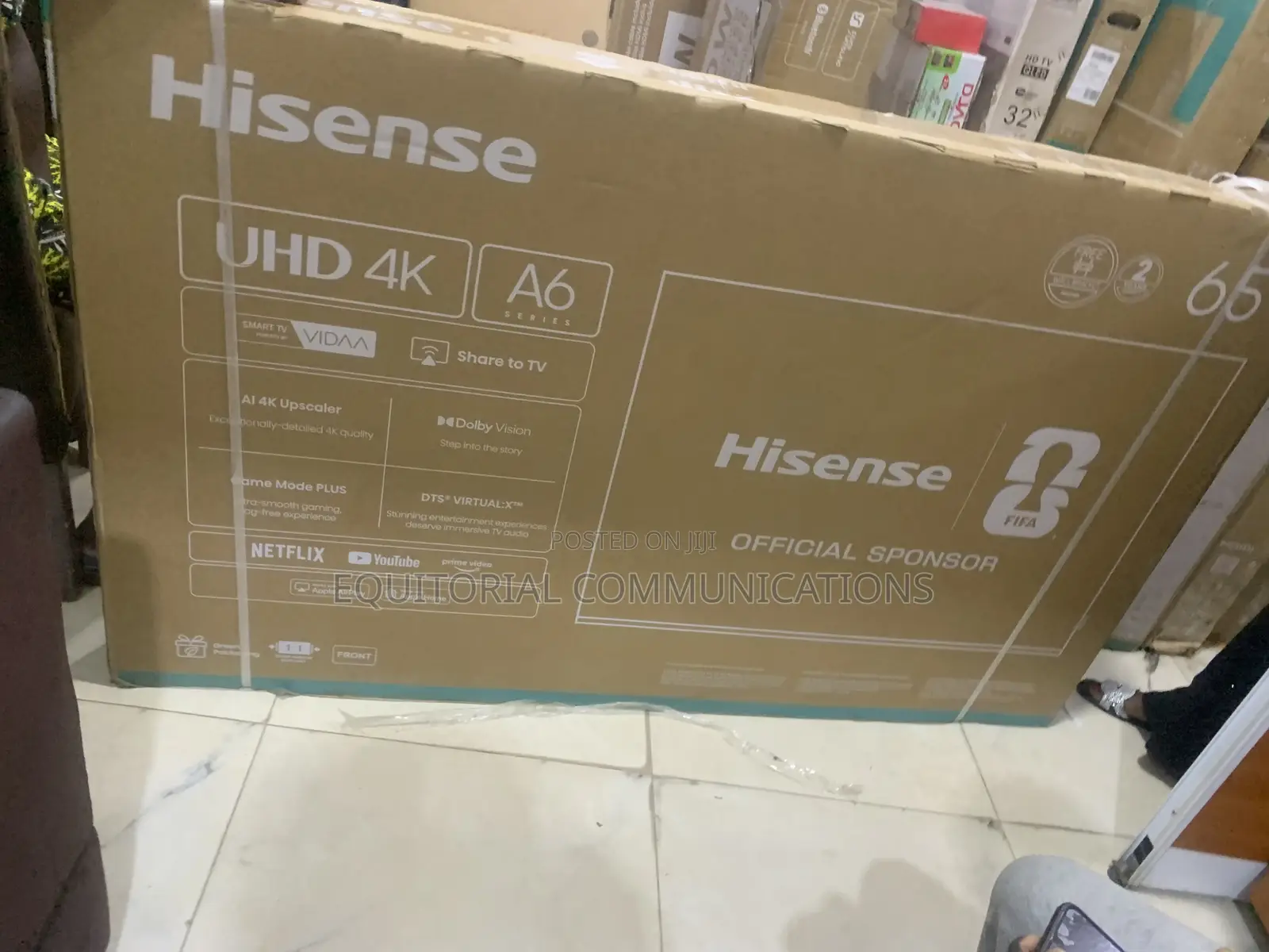 Hisense 65 Inch TV – Crystal Clear Picture
