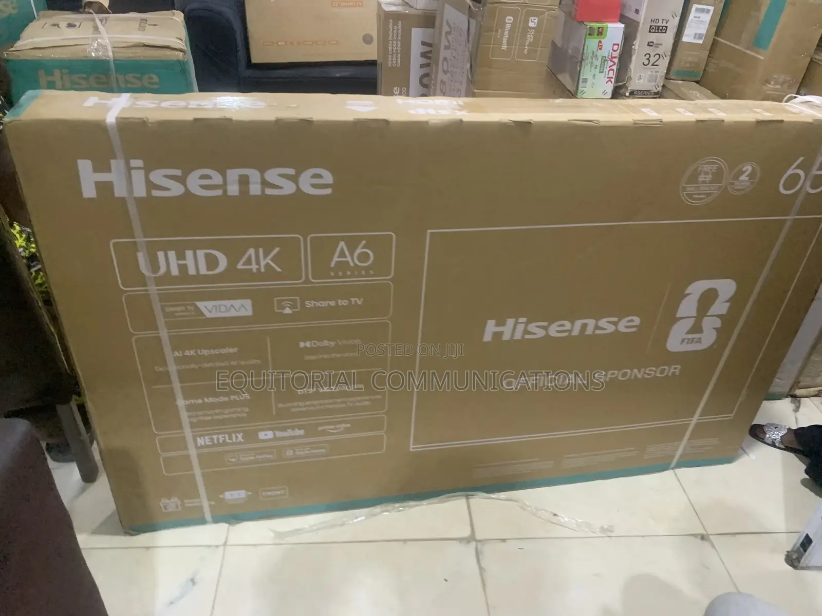 Hisense 65 Inch TV – Crystal Clear Picture